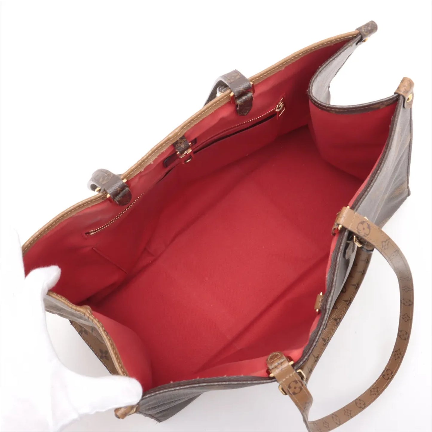 LOUIS VUITTON Monogram Giant On the Go GM M44576 NZ2129 Tote Bag with Box and Bag