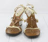 LOUIS VUITTON Monogram 35cm Sandals