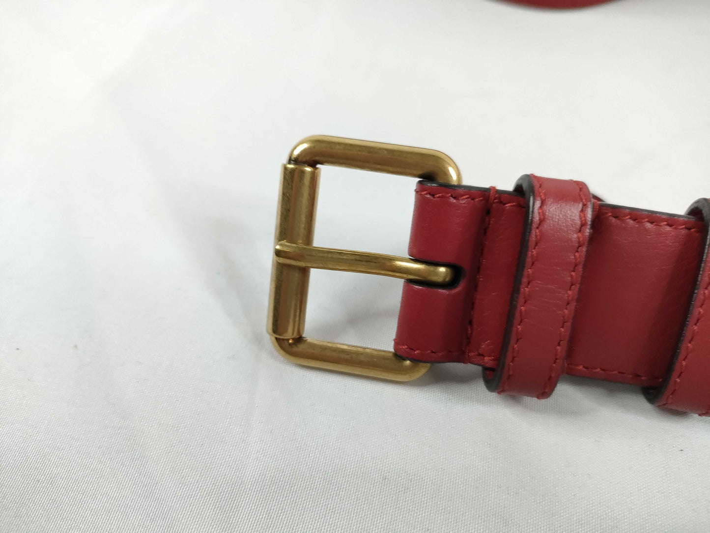 GUCCI Gucci Belt Bag Shoulder Bag Marmont Red Shoulder Bag