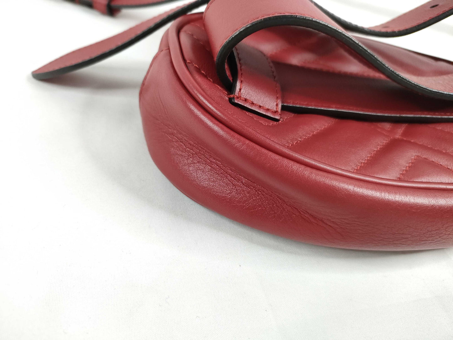 GUCCI Gucci Belt Bag Shoulder Bag Marmont Red Shoulder Bag