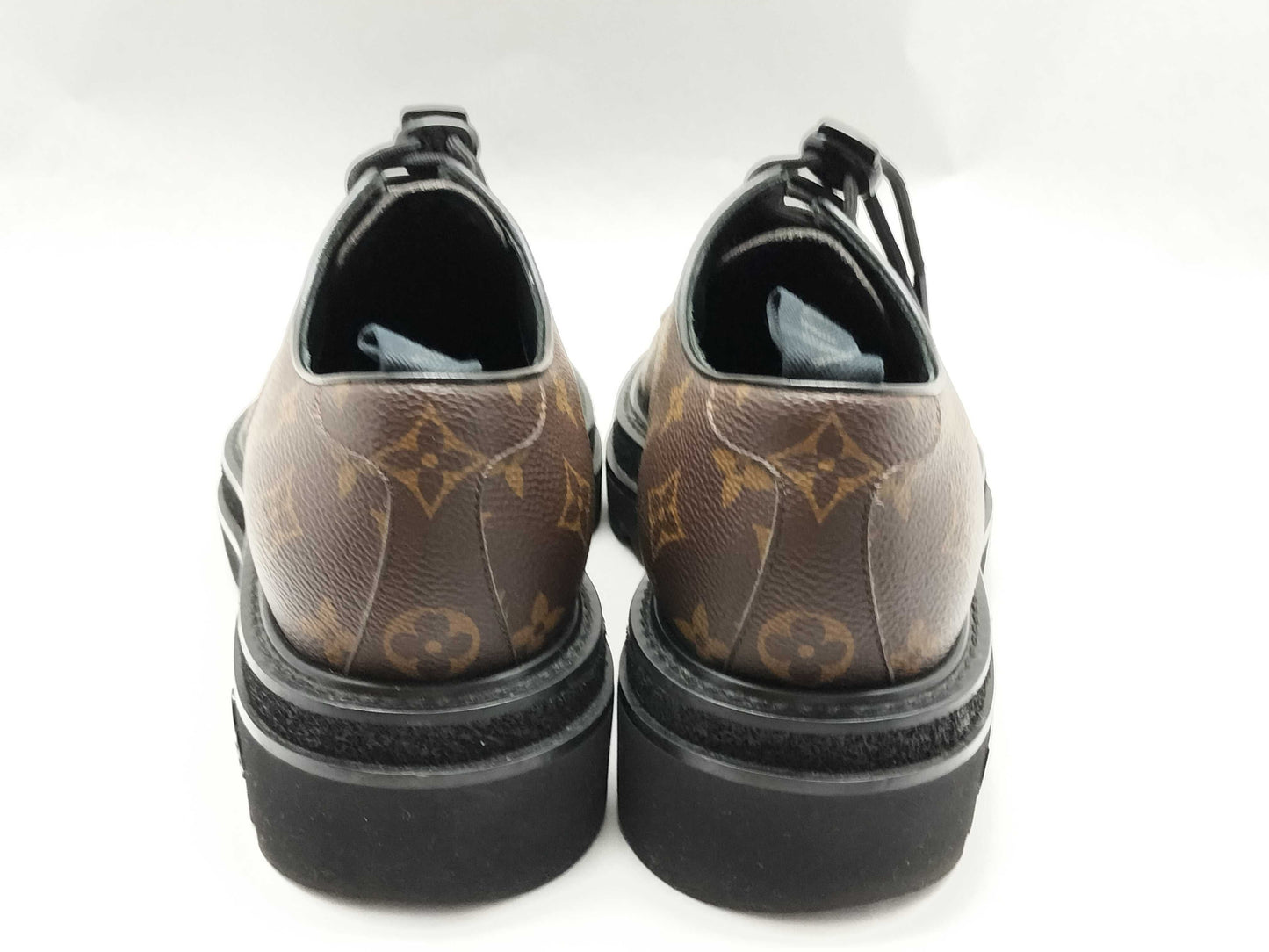 LOUIS VUITTON Monogram Louis Vuitton Black Ice Line Derby Other Shoes