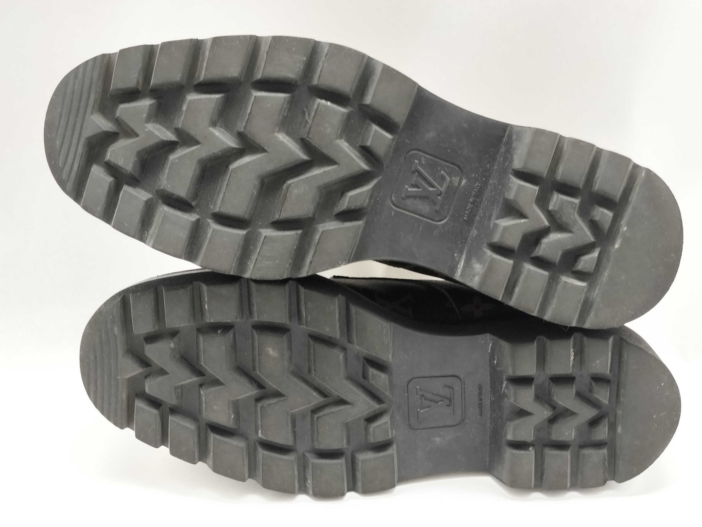 LOUIS VUITTON Monogram Louis Vuitton Black Ice Line Derby Other Shoes