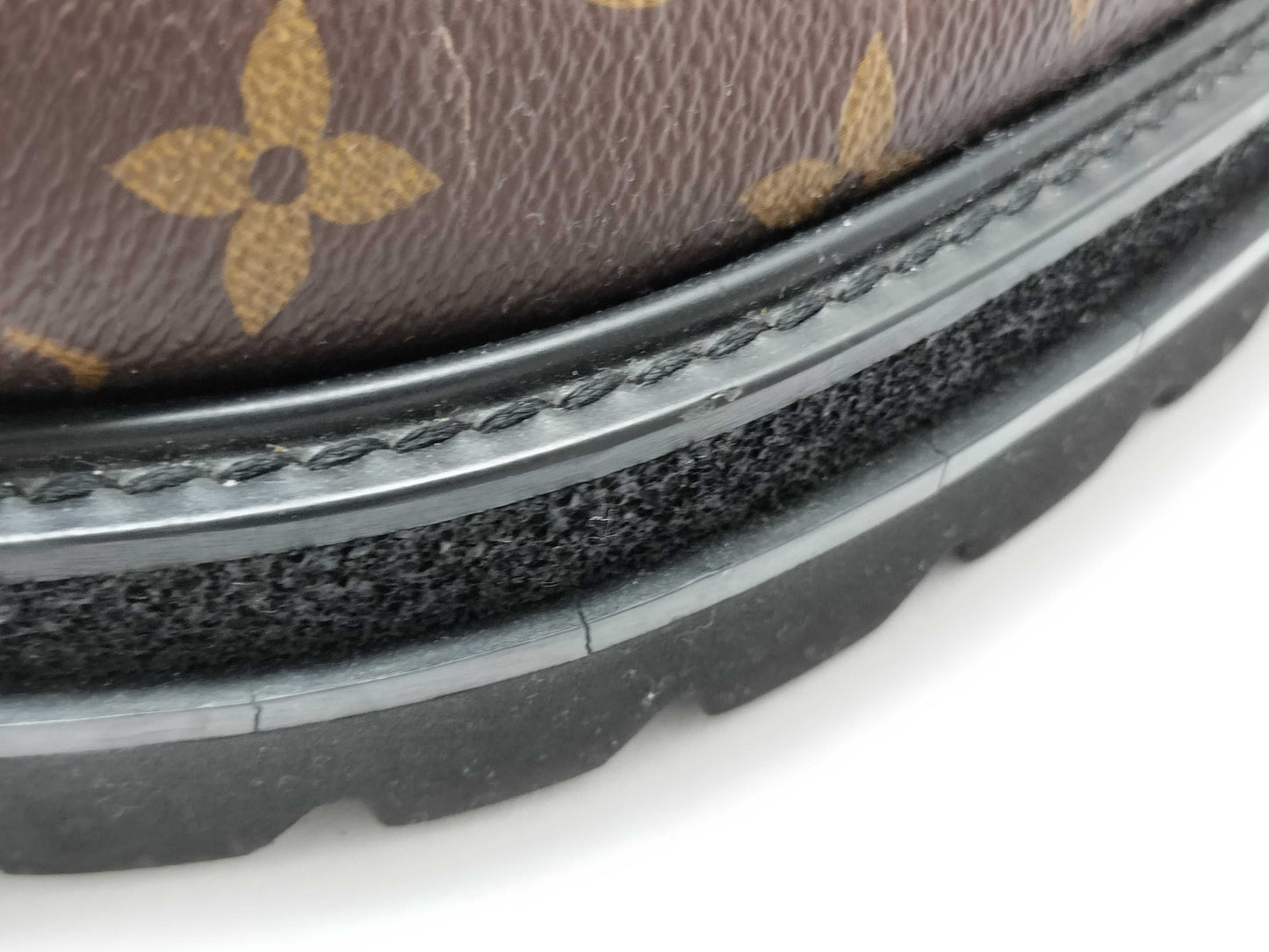 LOUIS VUITTON Monogram Louis Vuitton Black Ice Line Derby Other Shoes