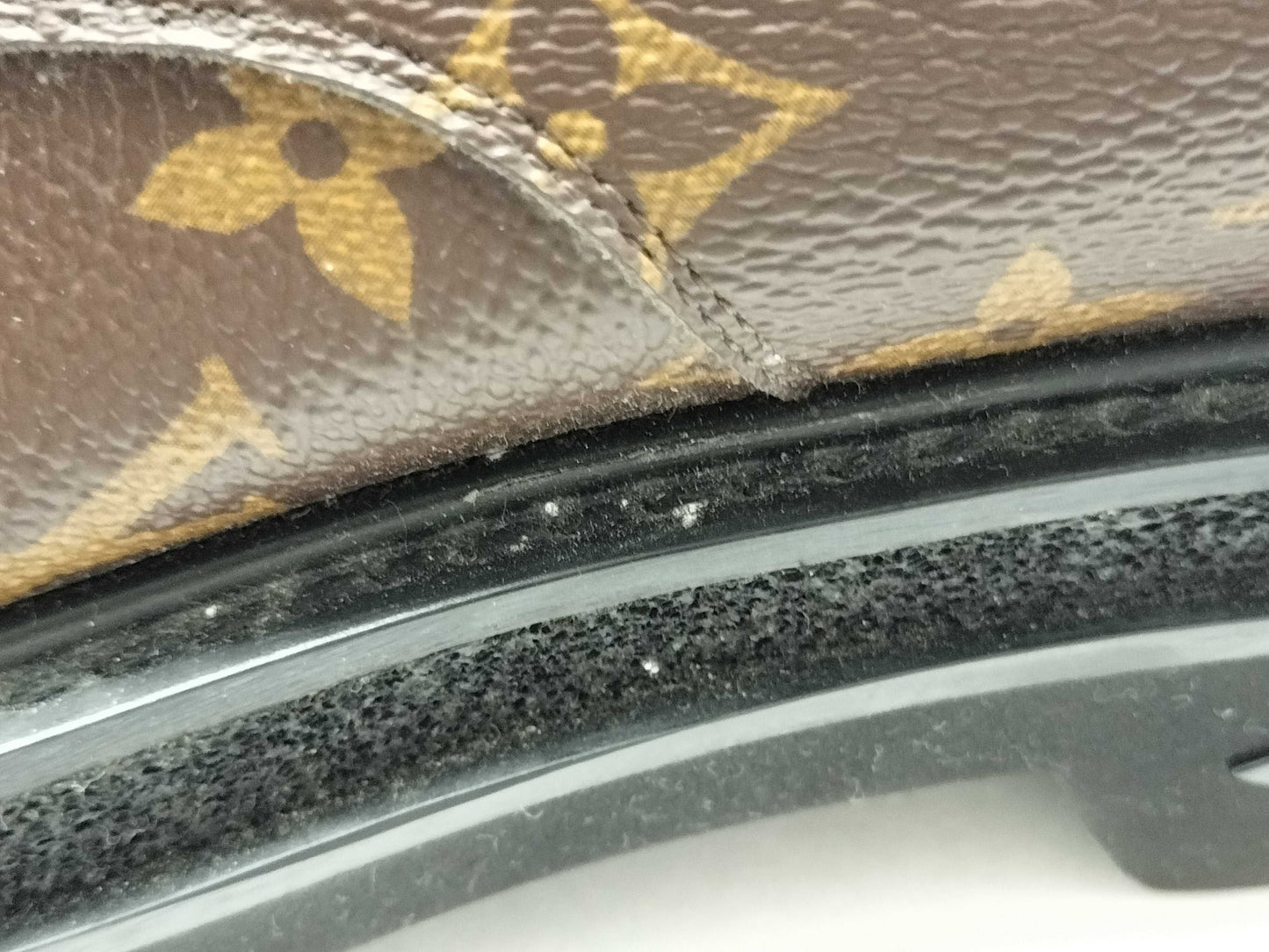 LOUIS VUITTON Monogram Louis Vuitton Black Ice Line Derby Other Shoes