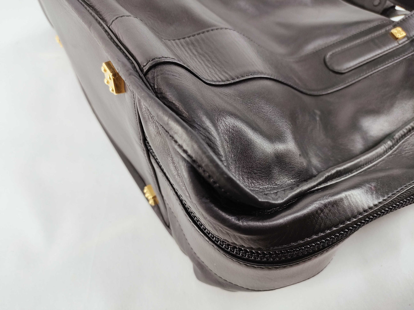 LOEWE Anagram Leather Boston Bag