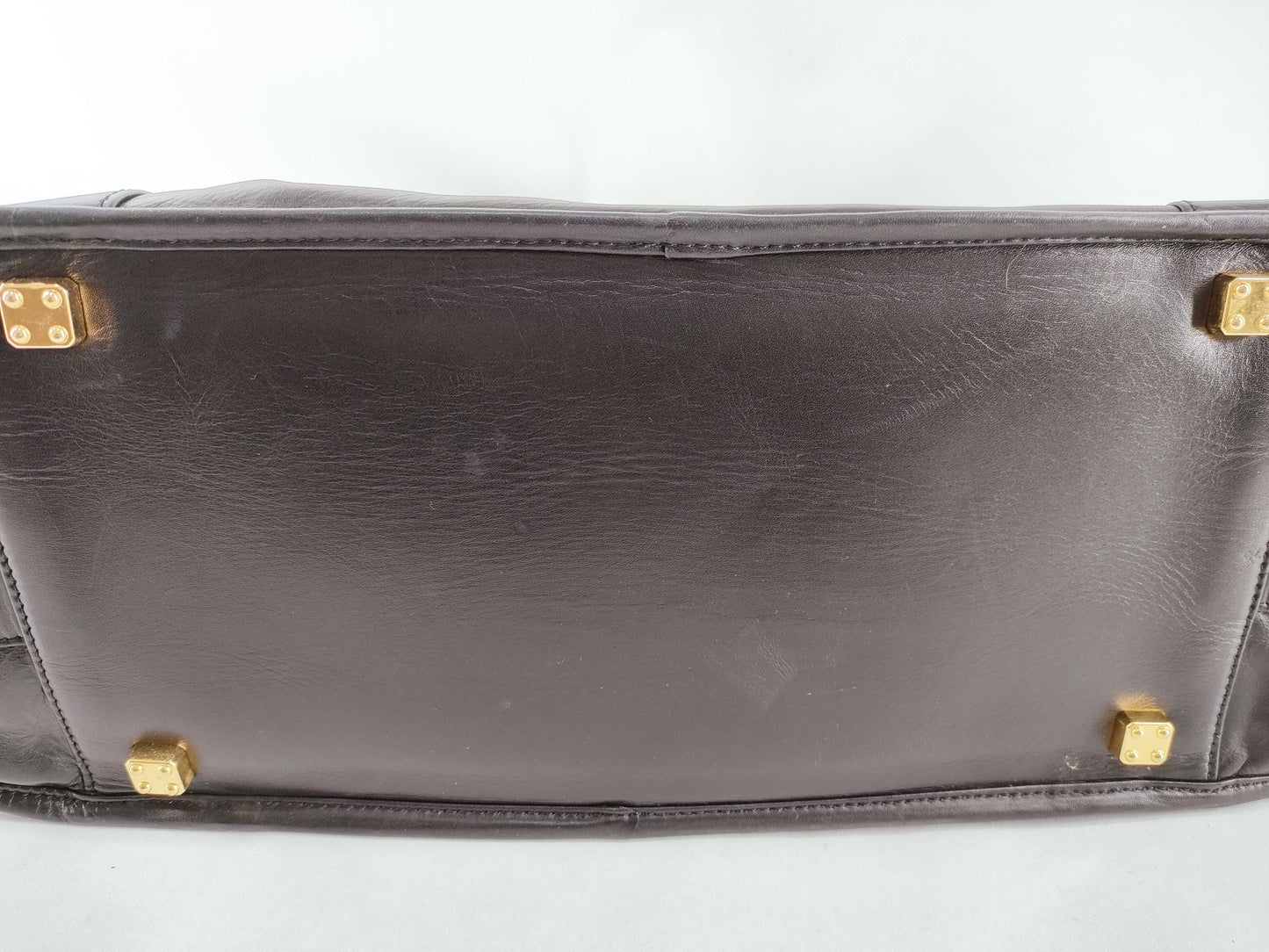 LOEWE Anagram Leather Boston Bag
