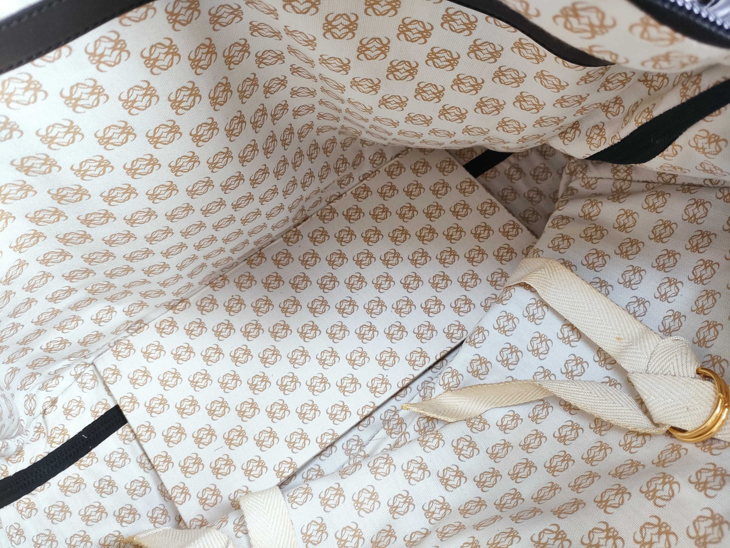 LOEWE Anagram Leather Boston Bag