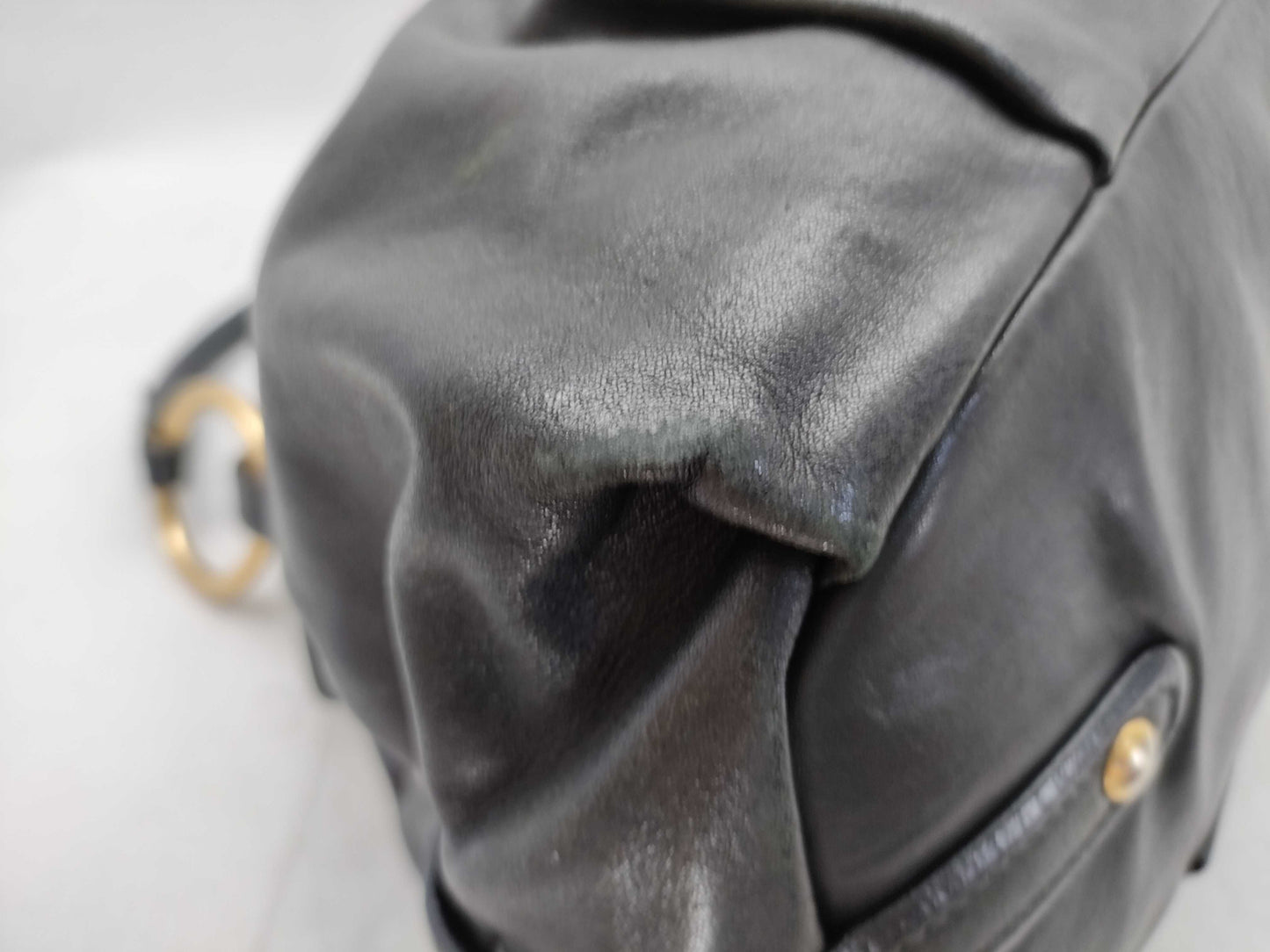 PRADA Prada One-Shoulder Leather Shoulder Bag