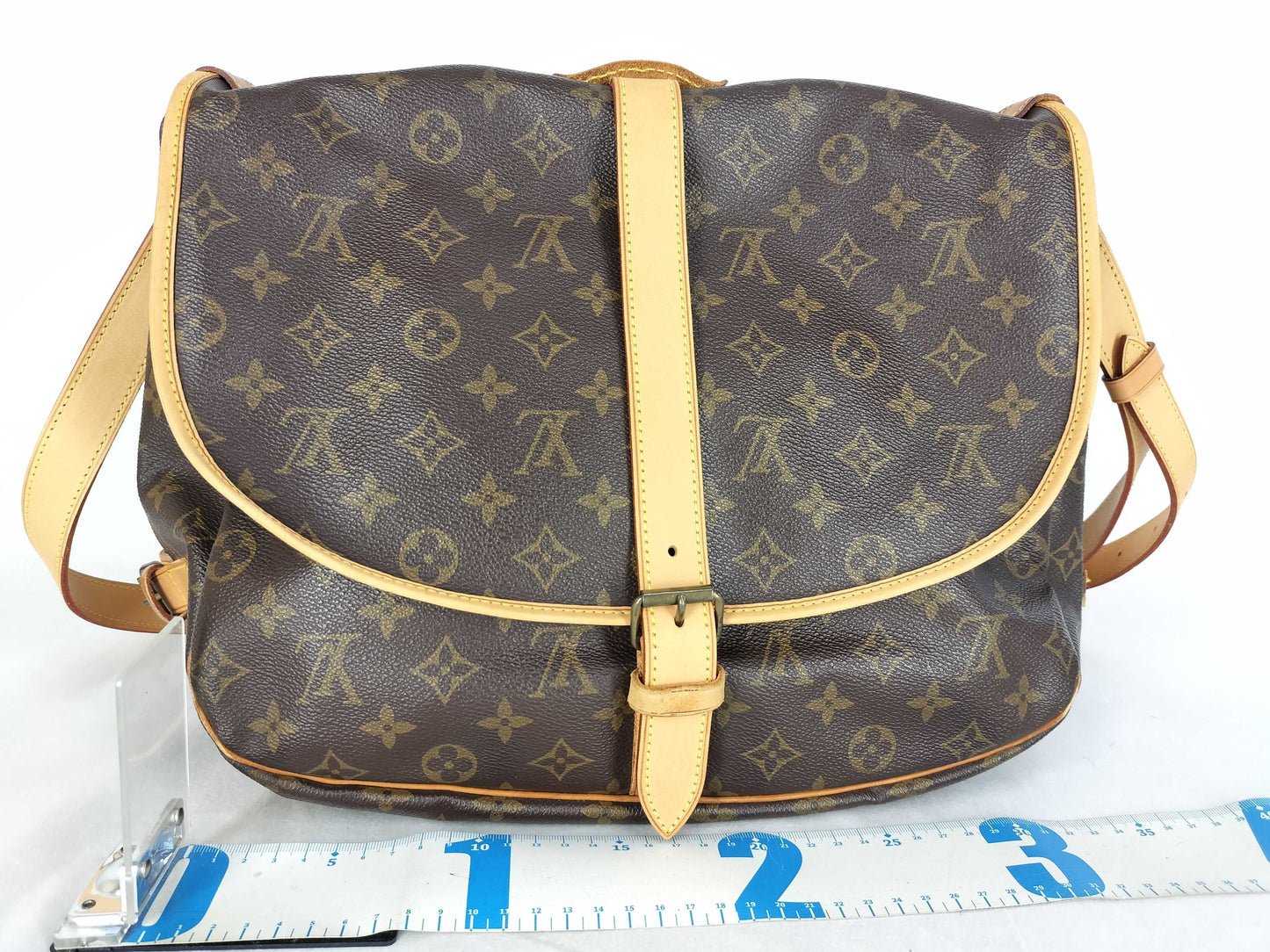 LOUIS VUITTON M42254 Monogram Louis Vuitton Saumur 35 M42254 Shoulder Bag