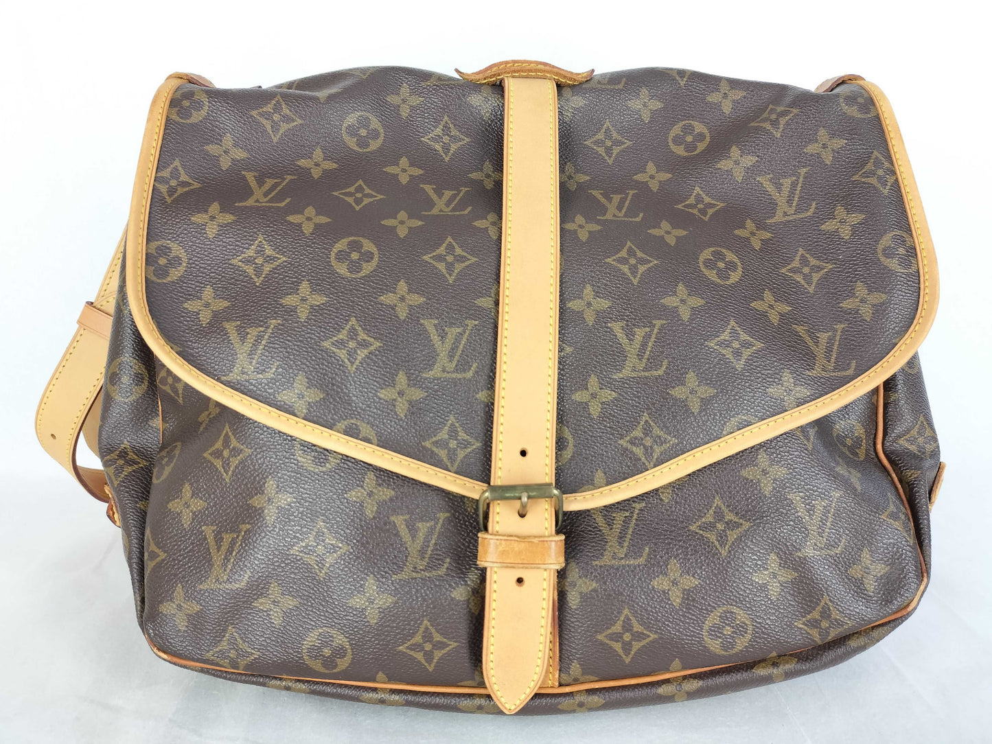 LOUIS VUITTON M42254 Monogram Louis Vuitton Saumur 35 M42254 Shoulder Bag