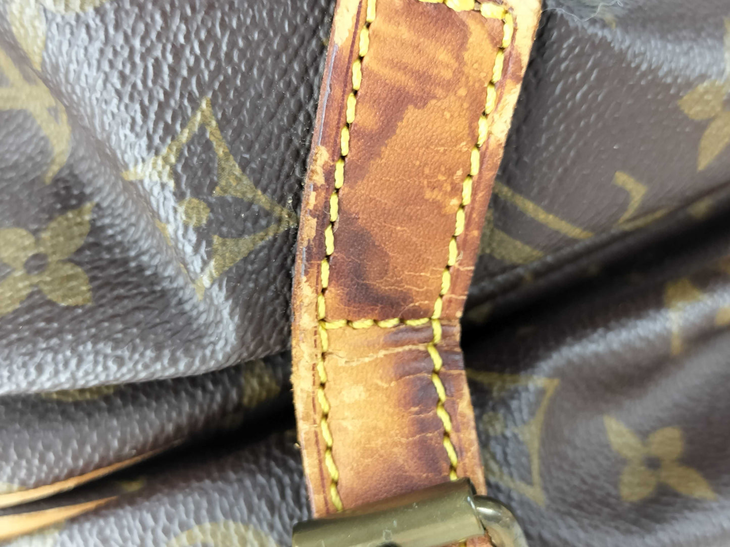 LOUIS VUITTON M42254 Monogram Louis Vuitton Saumur 35 M42254 Shoulder Bag