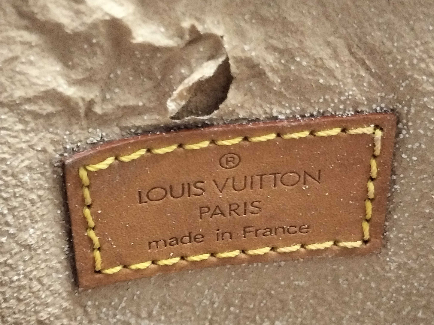 LOUIS VUITTON M51140 Monogram Louis Vuitton Monogram Sac Plat Tote Bag