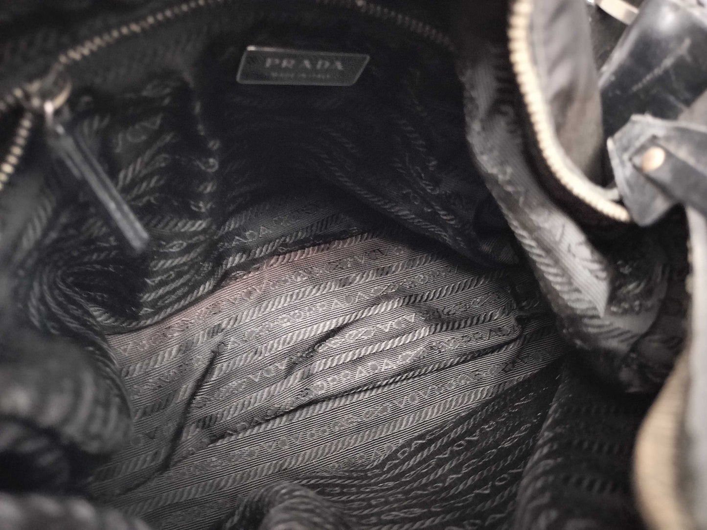 PRADA Nylon Prada Shoulder Bag Nylon Shoulder Bag