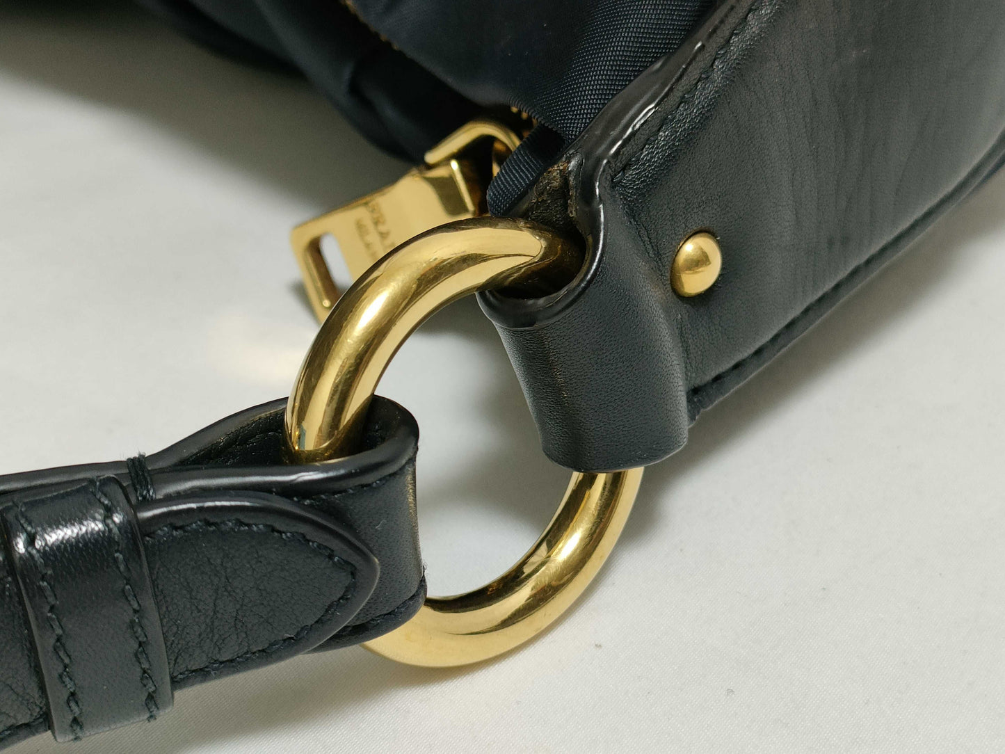 PRADA Nylon Prada Handbag Nylon Handbag