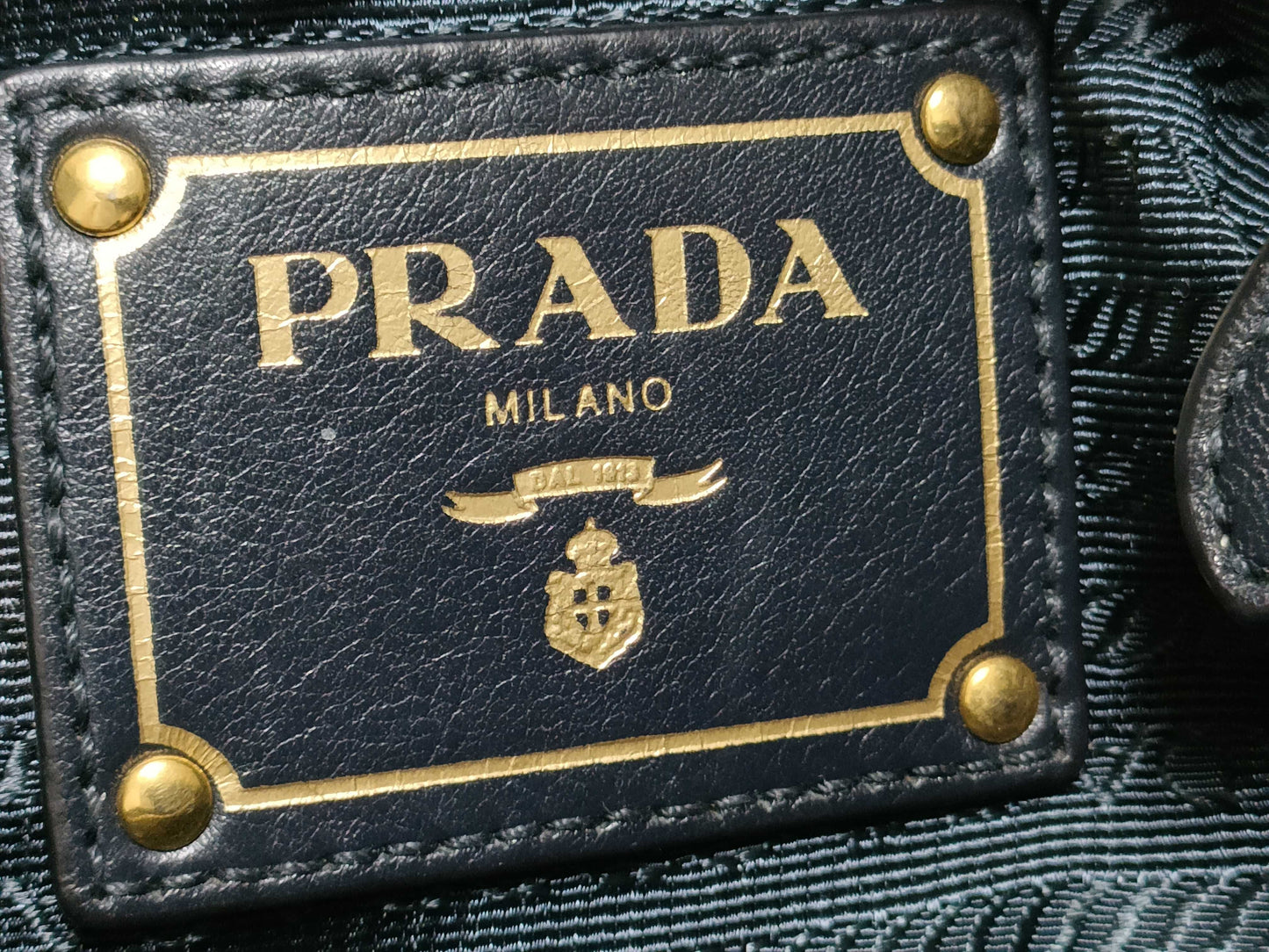 PRADA Nylon Prada Handbag Nylon Handbag