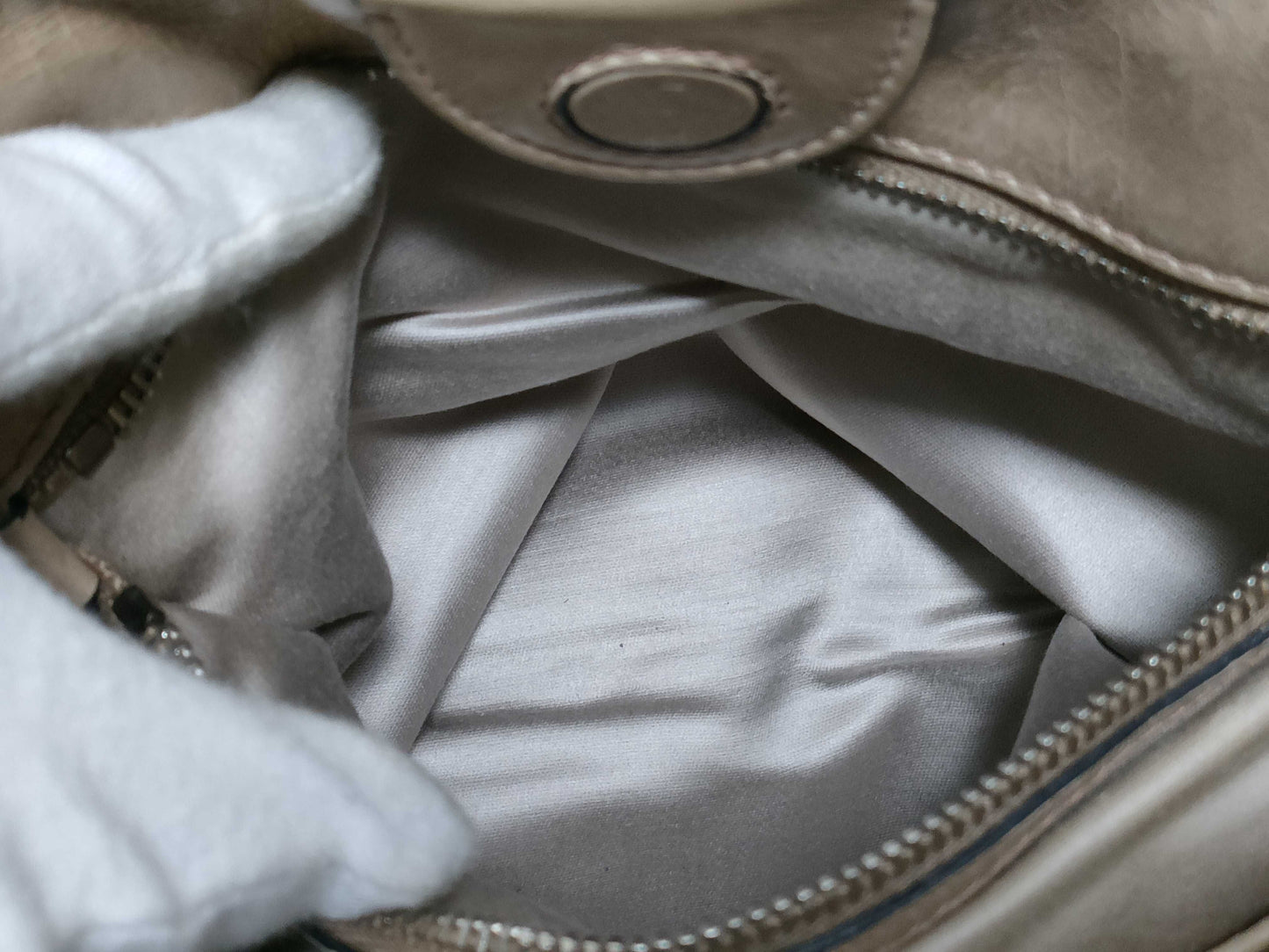 Miu Miu 2-Way Bag, Beige, No Strap, Handbag
