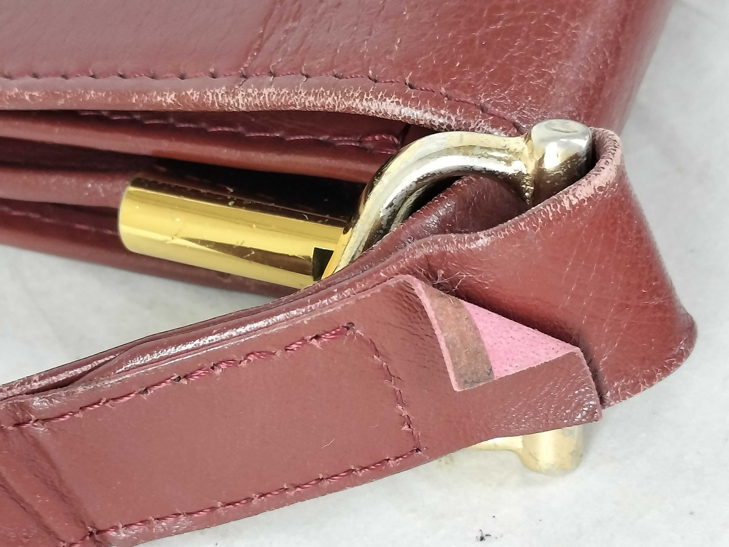 Cartier Must Cartier Must Line Flap Hardware Shoulder Bag Vintage Shoulder Bag
