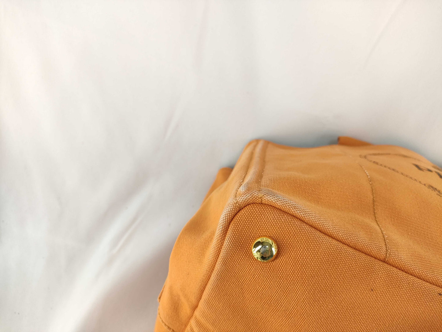 PRADA QT - Prada Enameled Metal Triangle Tote Bag