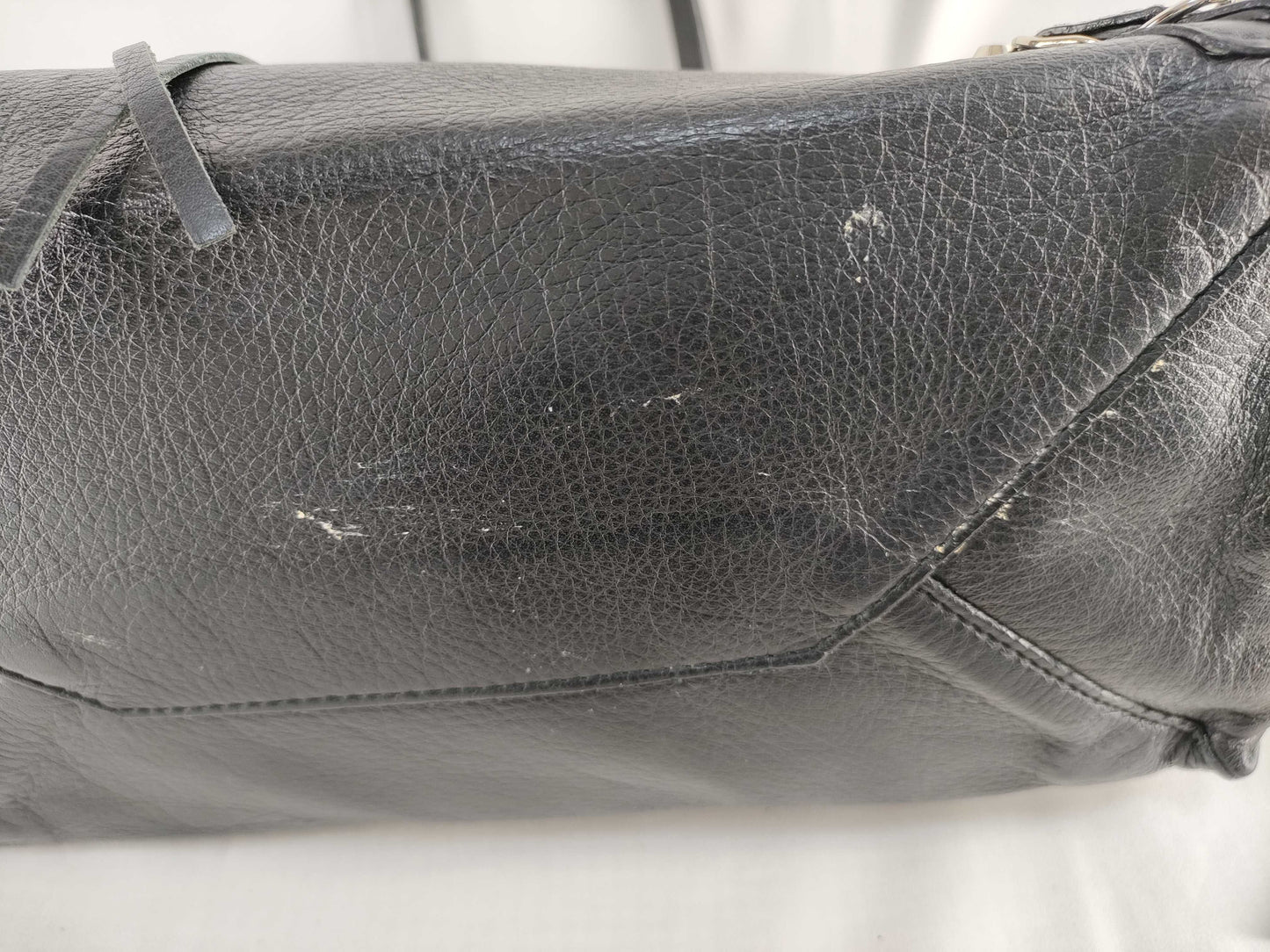 BALENCIAGA PH - Balenciaga Papier A6 Black Leather Handbag