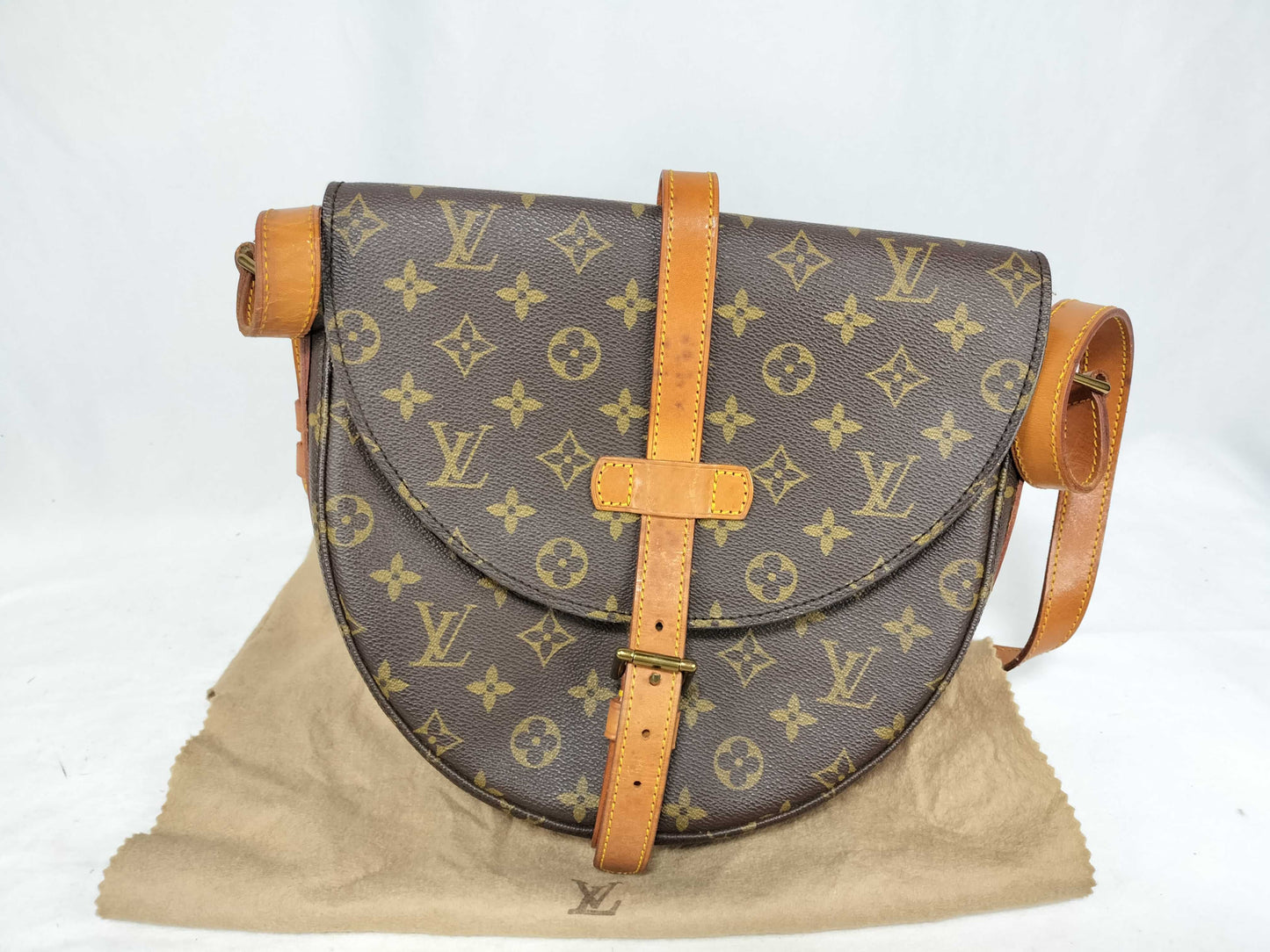LOUIS VUITTON M51232 Monogram Chantilly GM M51232 881VI Brown Shoulder Bag