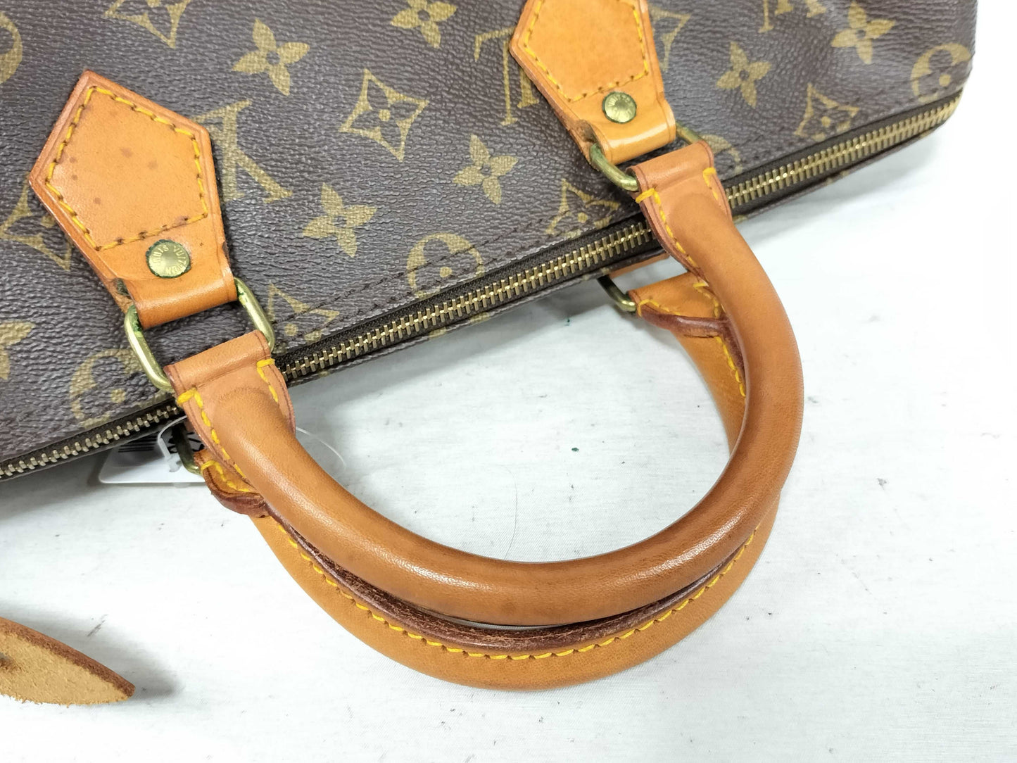 LOUIS VUITTON M41524 Monogram Speedy 35 M41524 FH8911 Brown Handbag