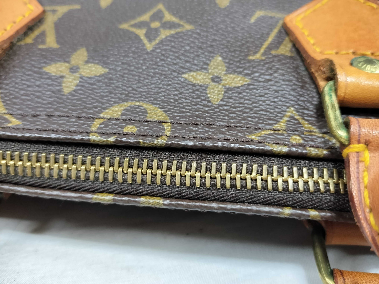 LOUIS VUITTON M41524 Monogram Speedy 35 M41524 FH8911 Brown Handbag
