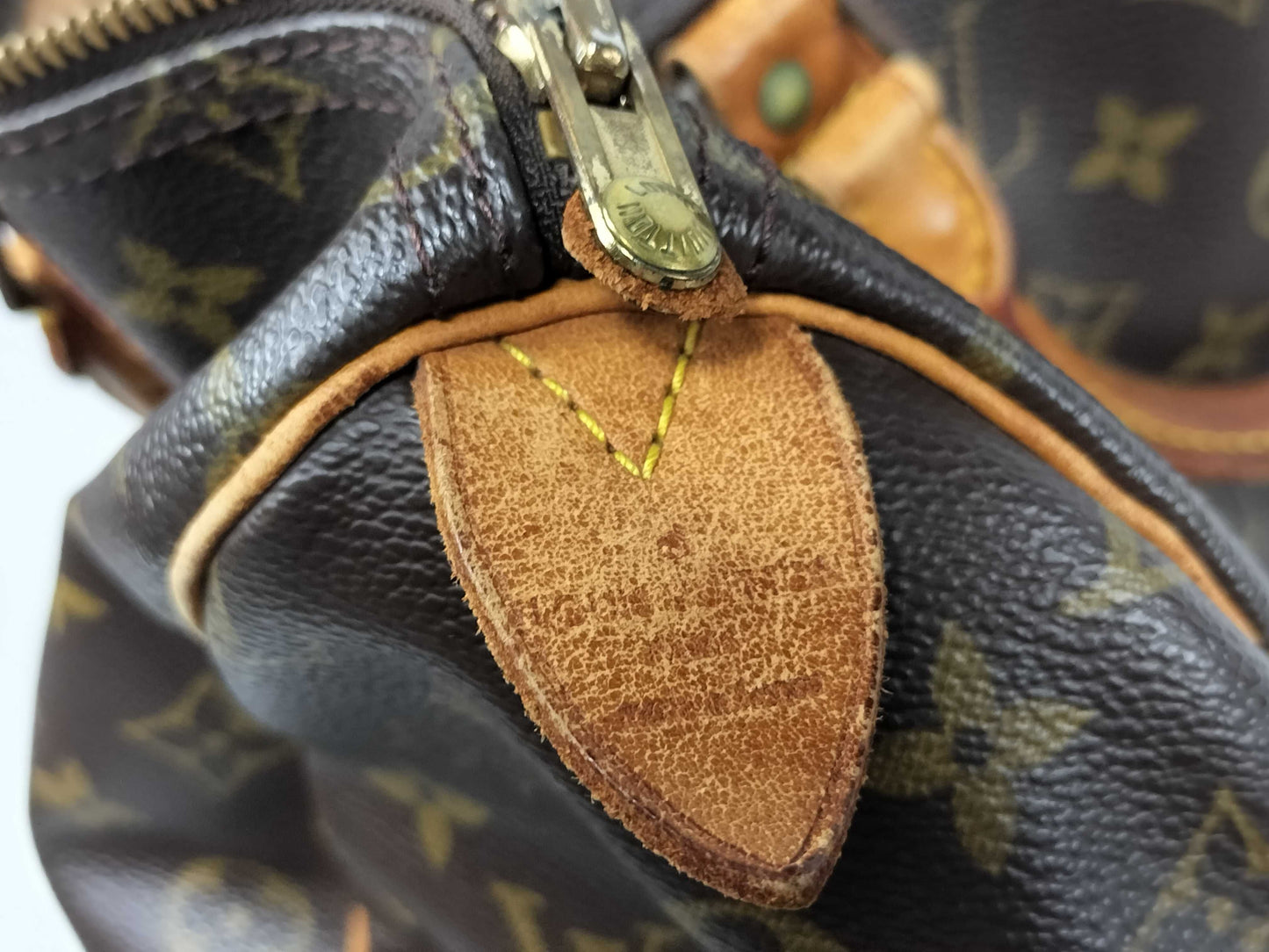 LOUIS VUITTON M41524 Monogram Louis Vuitton Speedy 35 M41524 MB8904 Brown Handbag