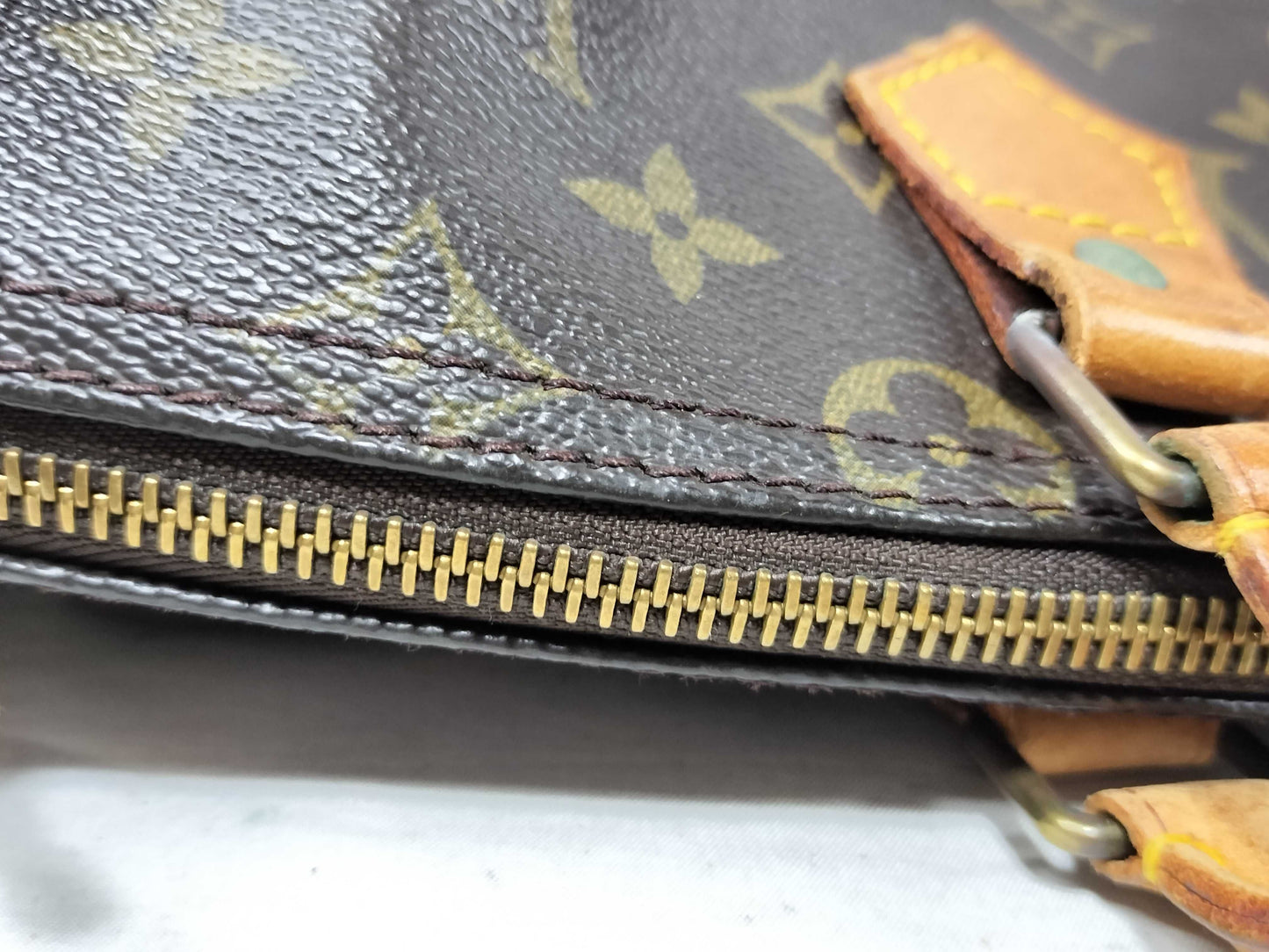 LOUIS VUITTON M41524 Monogram Louis Vuitton Speedy 35 M41524 MB8904 Brown Handbag