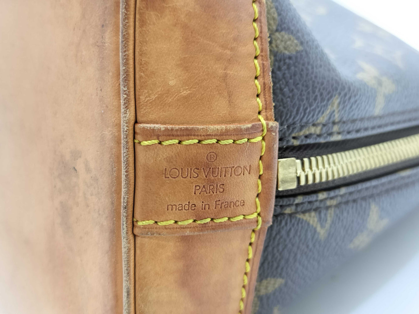 LOUIS VUITTON M51130 Monogram Alma M51130 FL0094 Brown Handbag