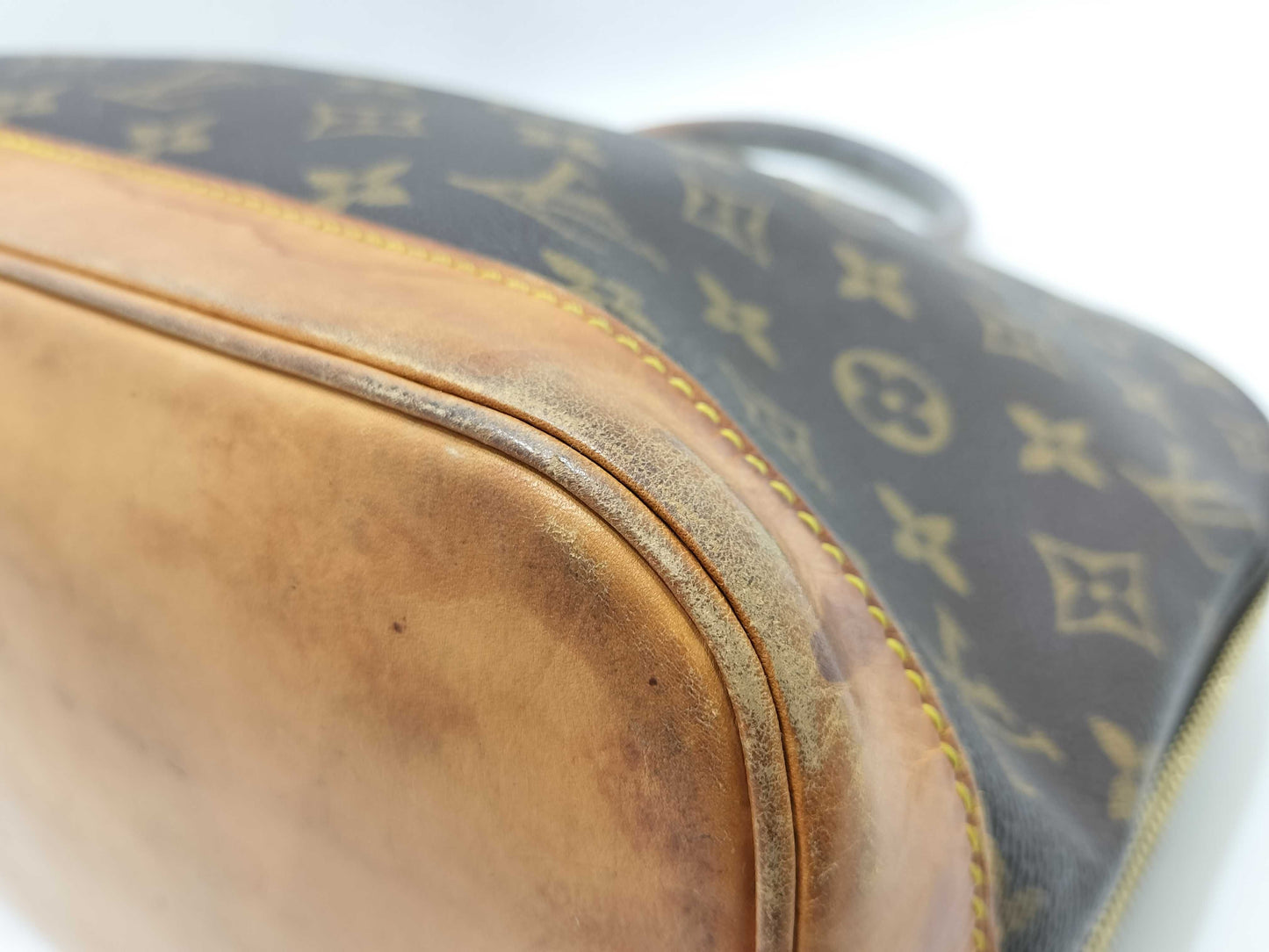 LOUIS VUITTON M51130 Monogram Alma M51130 FL0094 Brown Handbag