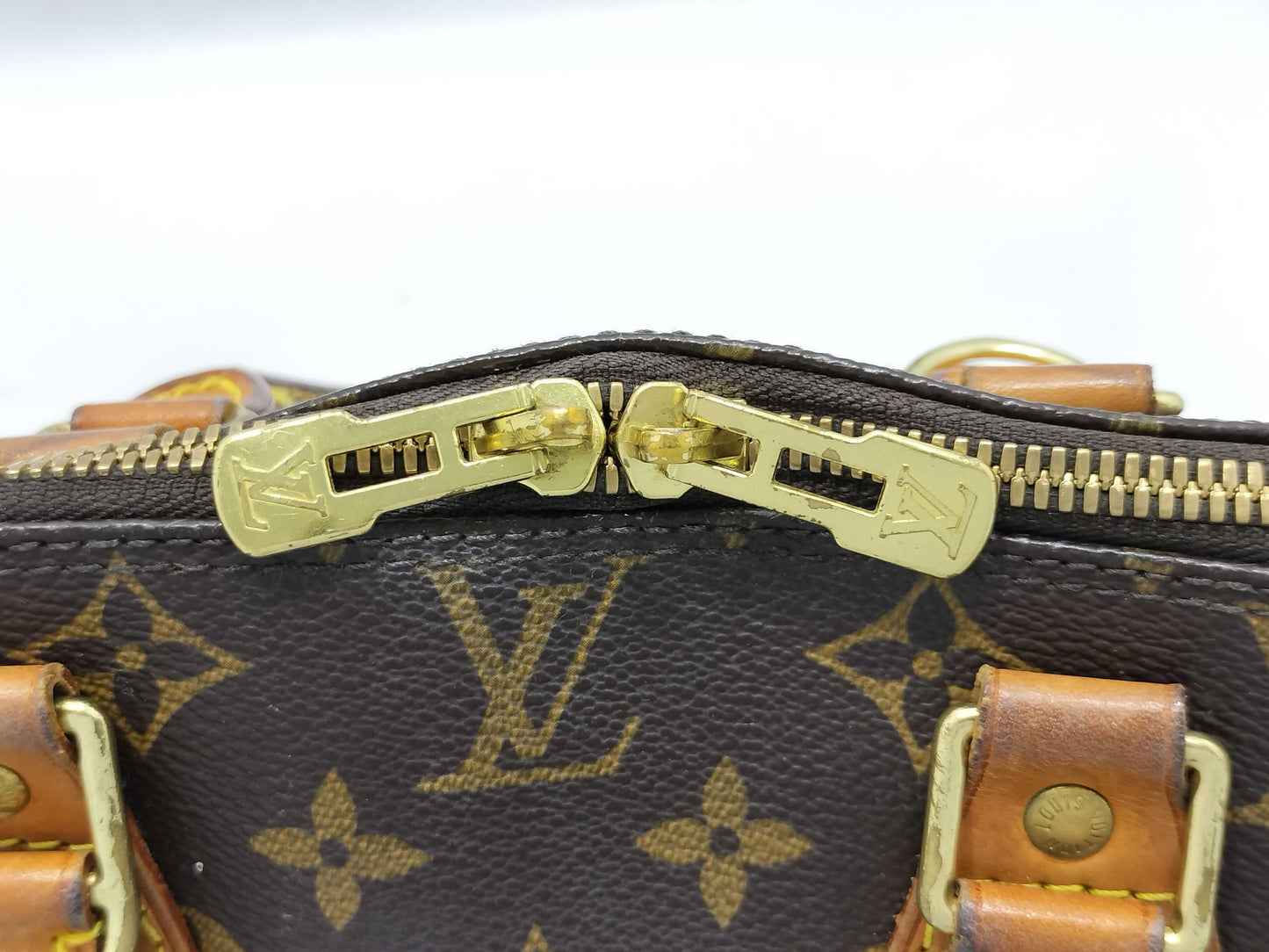 LOUIS VUITTON M51130 Monogram Alma M51130 FL0094 Brown Handbag