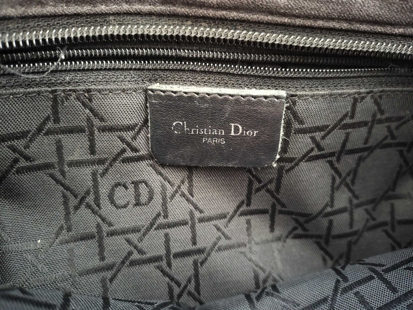Dior Lady Dior Christian Dior Lady Dior Cannage Nylon Handbag