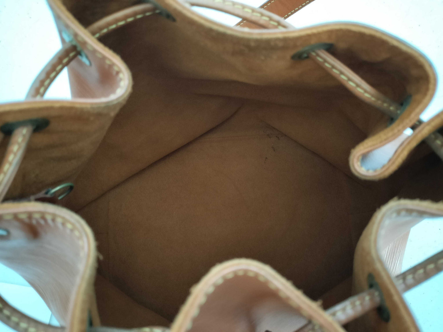 LOUIS VUITTON M44108 Epi Petit Noe Brown Shoulder Bag