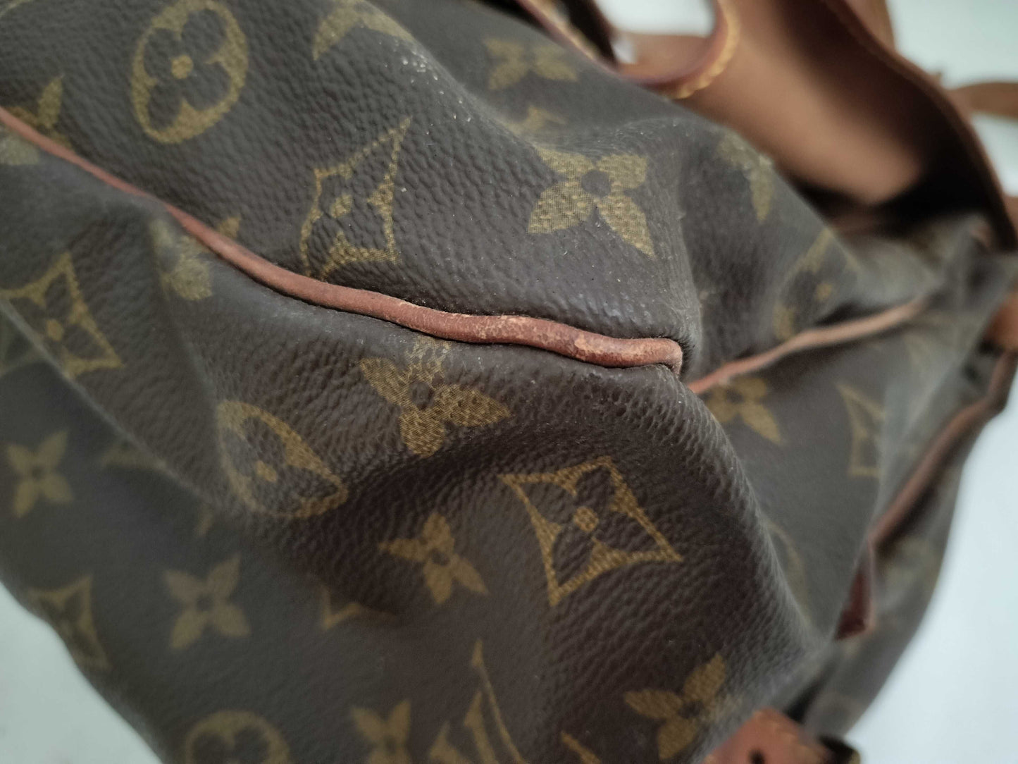 LOUIS VUITTON M42254 Monogram Saumur 35 M42254 Brown Shoulder Bag