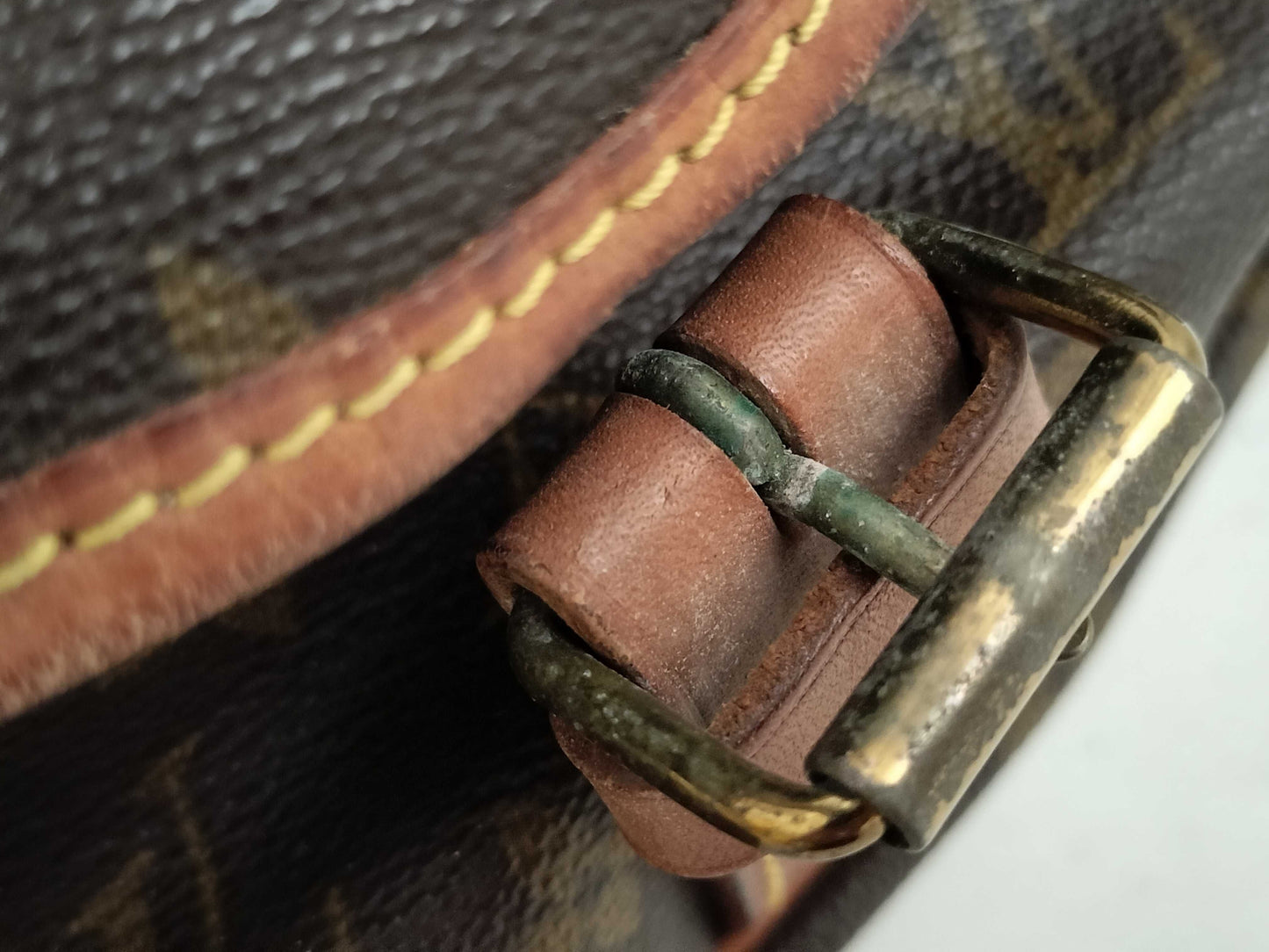 LOUIS VUITTON M42254 Monogram Saumur 35 M42254 Brown Shoulder Bag