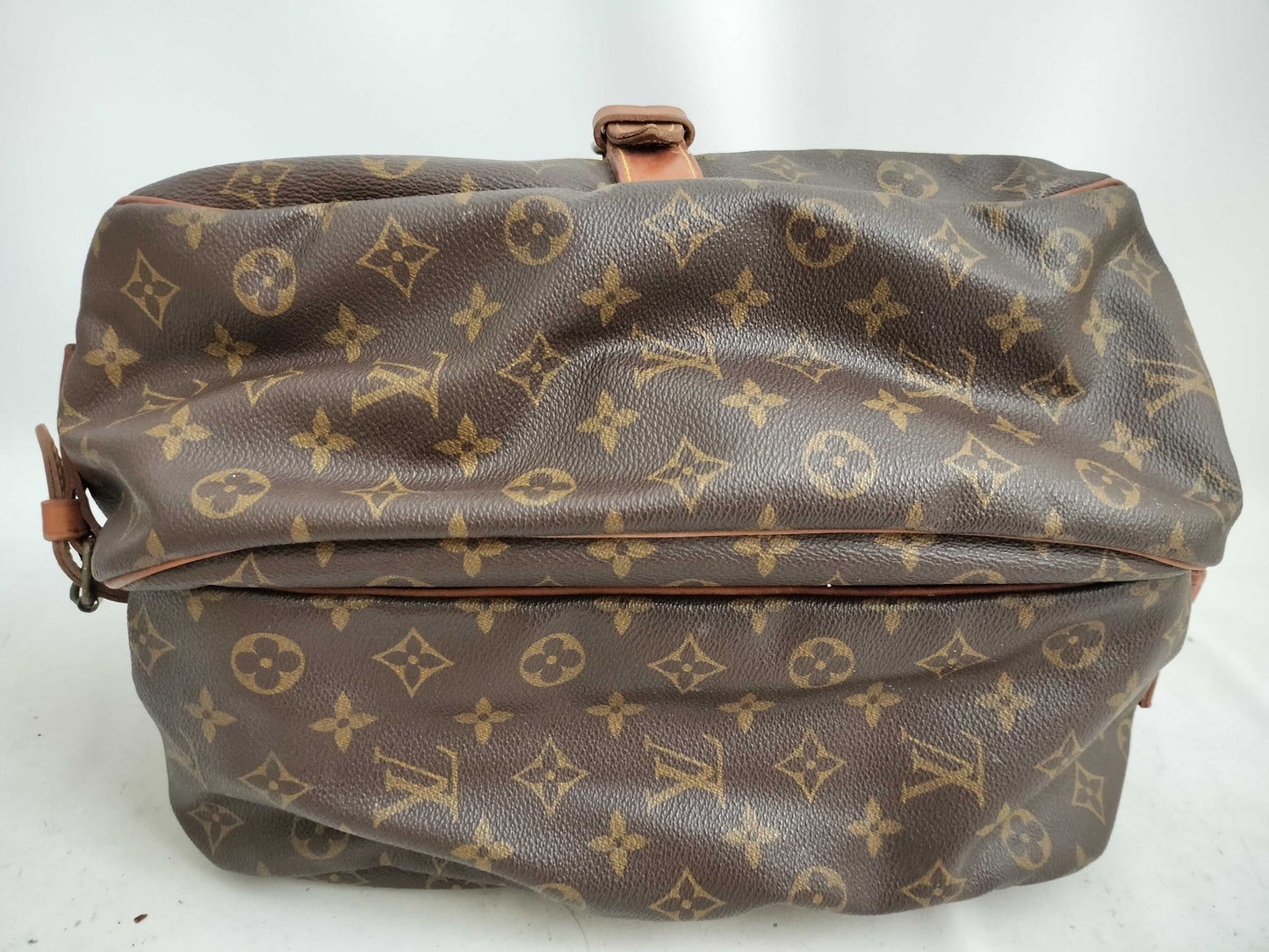 LOUIS VUITTON M42254 Monogram Saumur 35 M42254 Brown Shoulder Bag