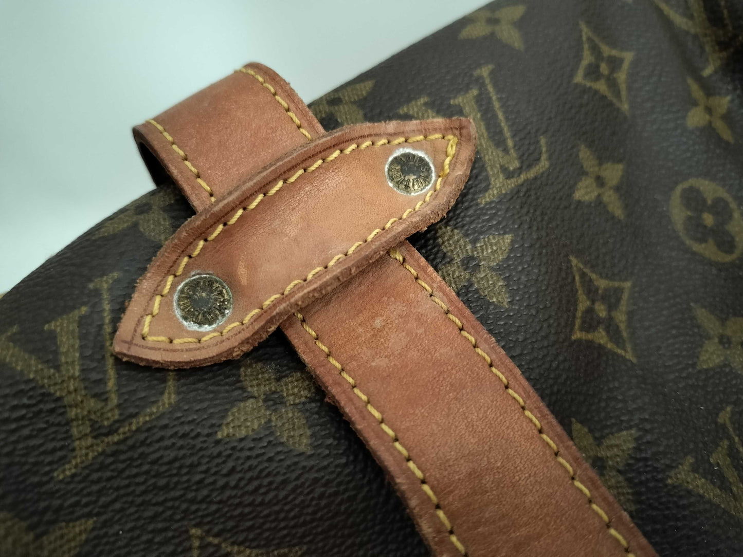 LOUIS VUITTON M42254 Monogram Saumur 35 M42254 Brown Shoulder Bag