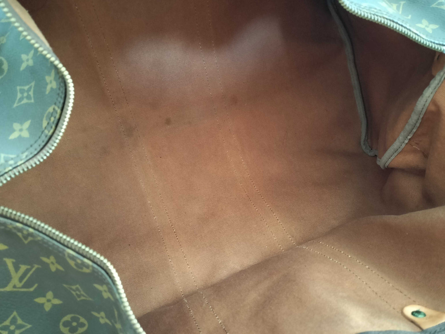 LOUIS VUITTON M41414 Monogram Louis Vuitton Monogram Keepall Bandouliere 55 M41414 831 Brown Boston Bag