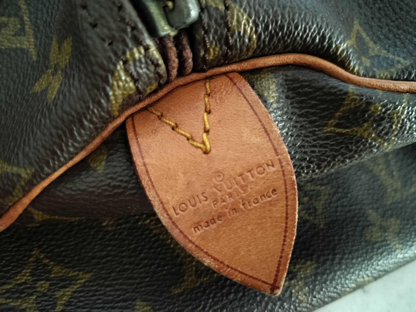 LOUIS VUITTON M41414 Monogram Louis Vuitton Monogram Keepall Bandouliere 55 M41414 831 Brown Boston Bag