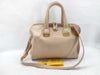 FENDI Chameleon Leather 2-Way Handbag, Beige x Brown, 8BL114