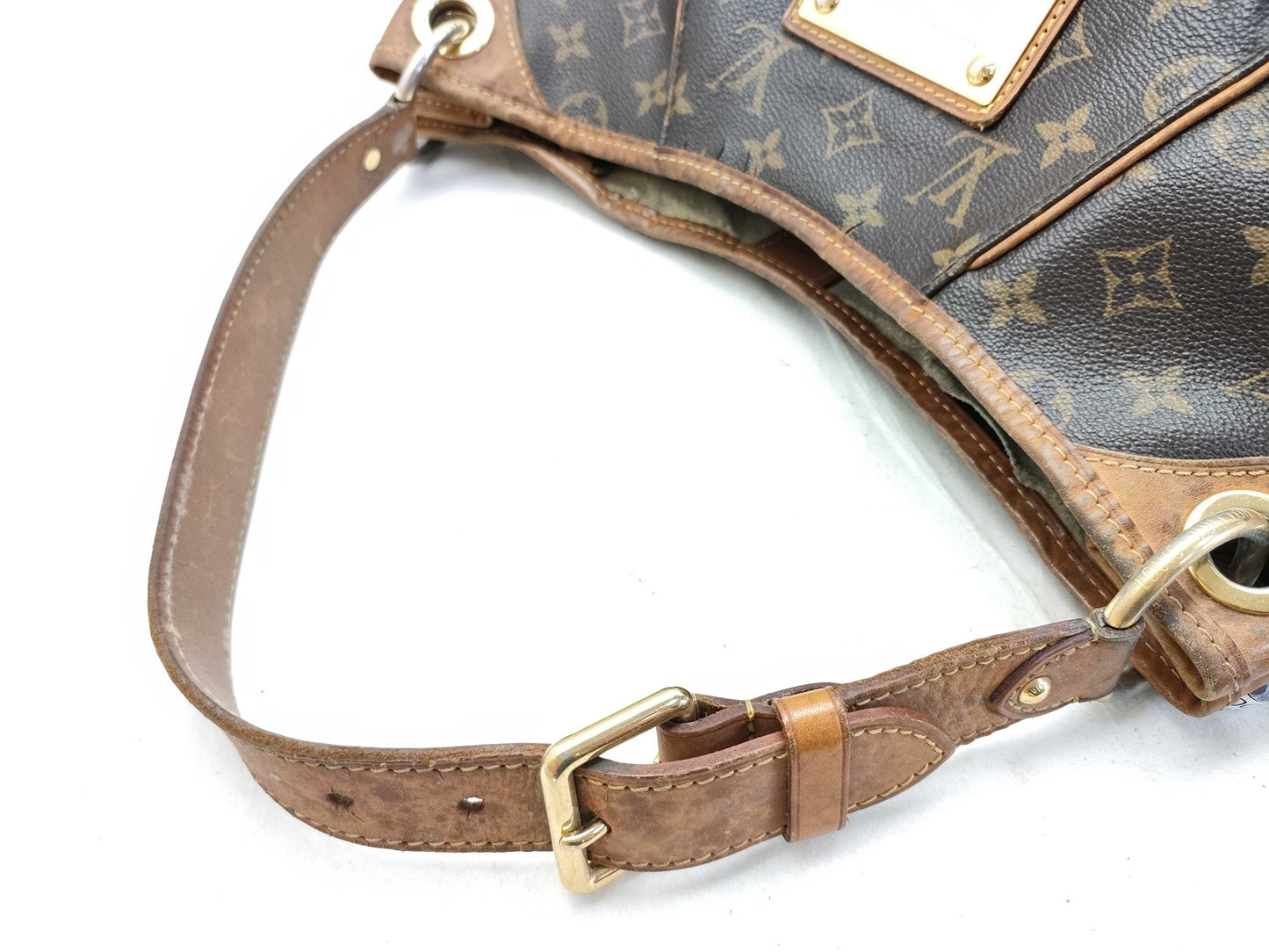 LOUIS VUITTON Monogram ID - Louis Vuitton Galliera Monogram Canvas Bag 35cm #AA2049 GHW Totebag Shoulder Bag