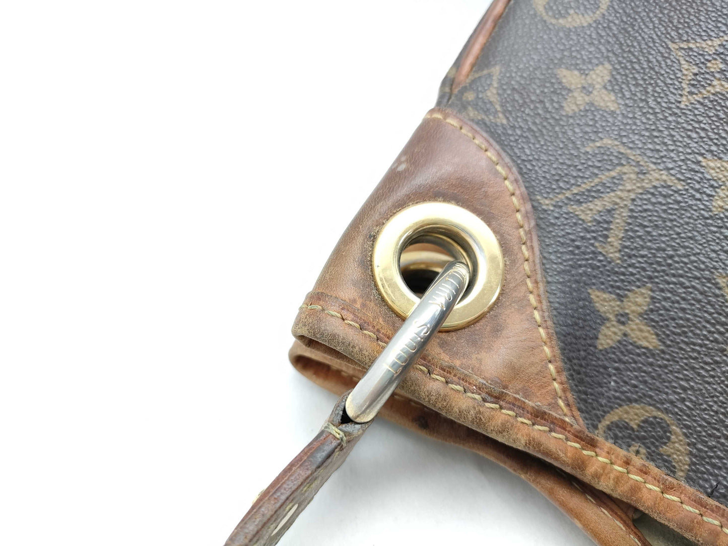 LOUIS VUITTON Monogram ID - Louis Vuitton Galliera Monogram Canvas Bag 35cm #AA2049 GHW Totebag Shoulder Bag
