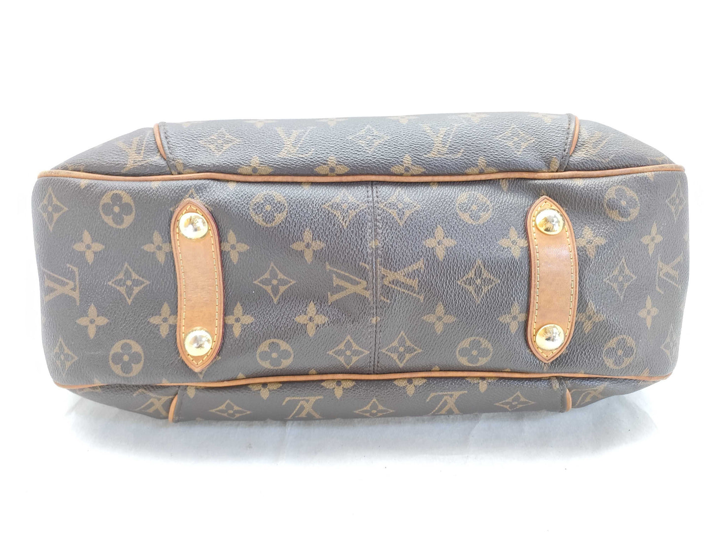 LOUIS VUITTON Monogram ID - Louis Vuitton Galliera Monogram Canvas Bag 35cm #AA2049 GHW Totebag Shoulder Bag