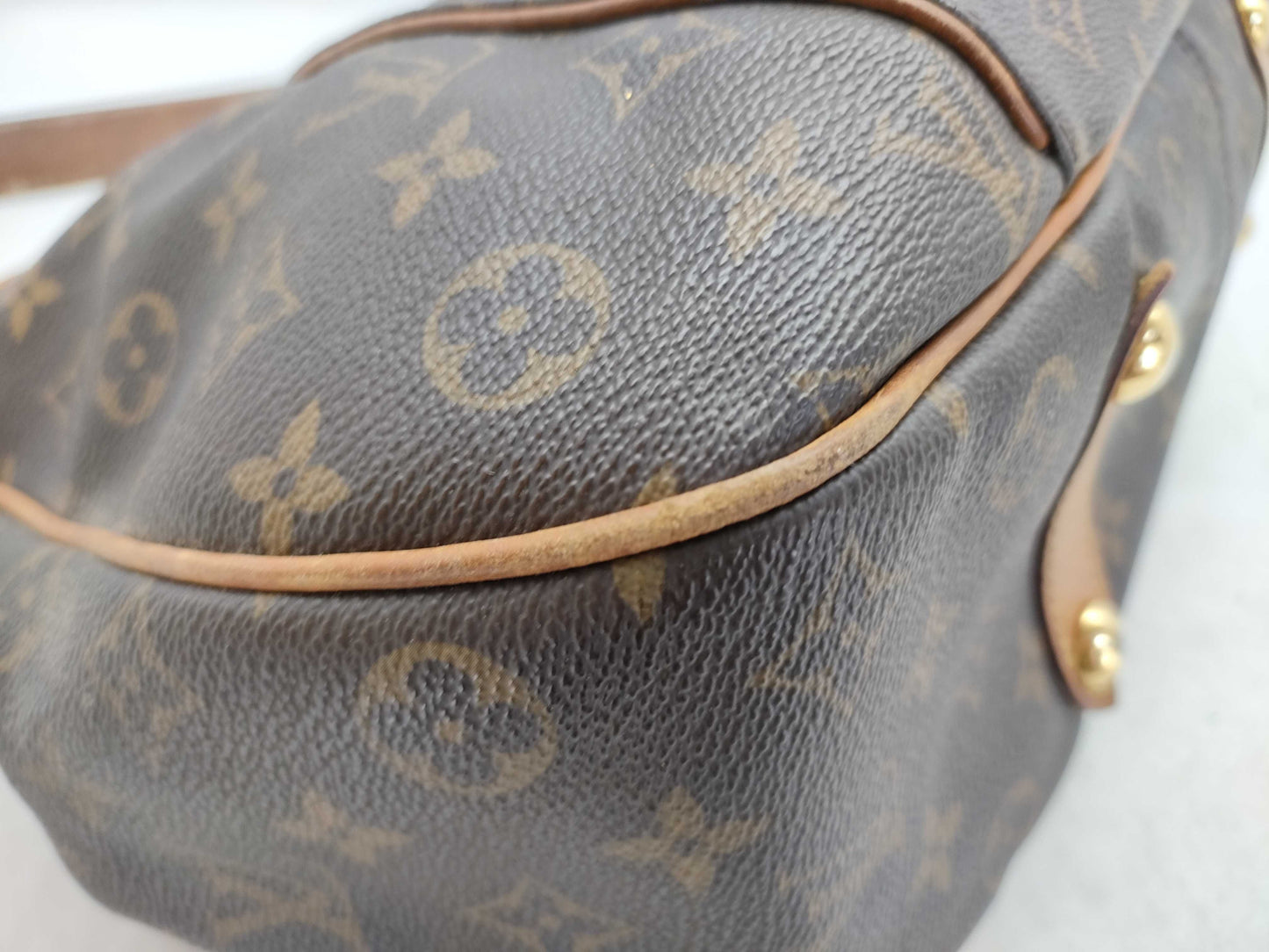 LOUIS VUITTON Monogram ID - Louis Vuitton Galliera Monogram Canvas Bag 35cm #AA2049 GHW Totebag Shoulder Bag