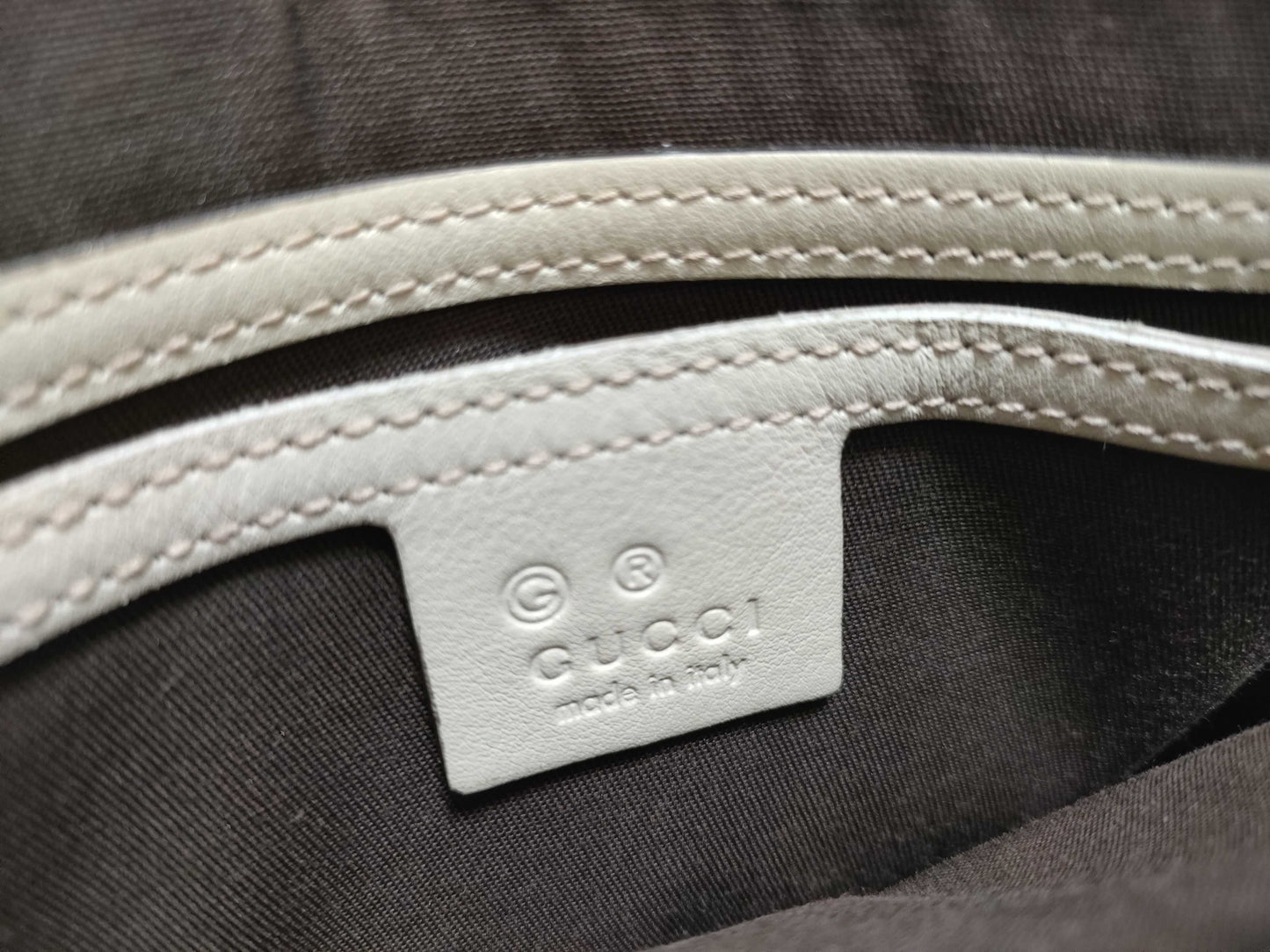 GUCCI ID - Gucci Leather Guccissima Joy Boston Handbag White #265697493075 Handbag