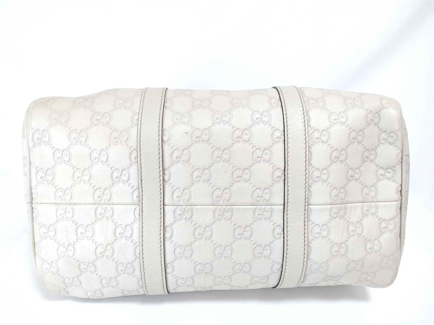 GUCCI ID - Gucci Leather Guccissima Joy Boston Handbag White #265697493075 Handbag