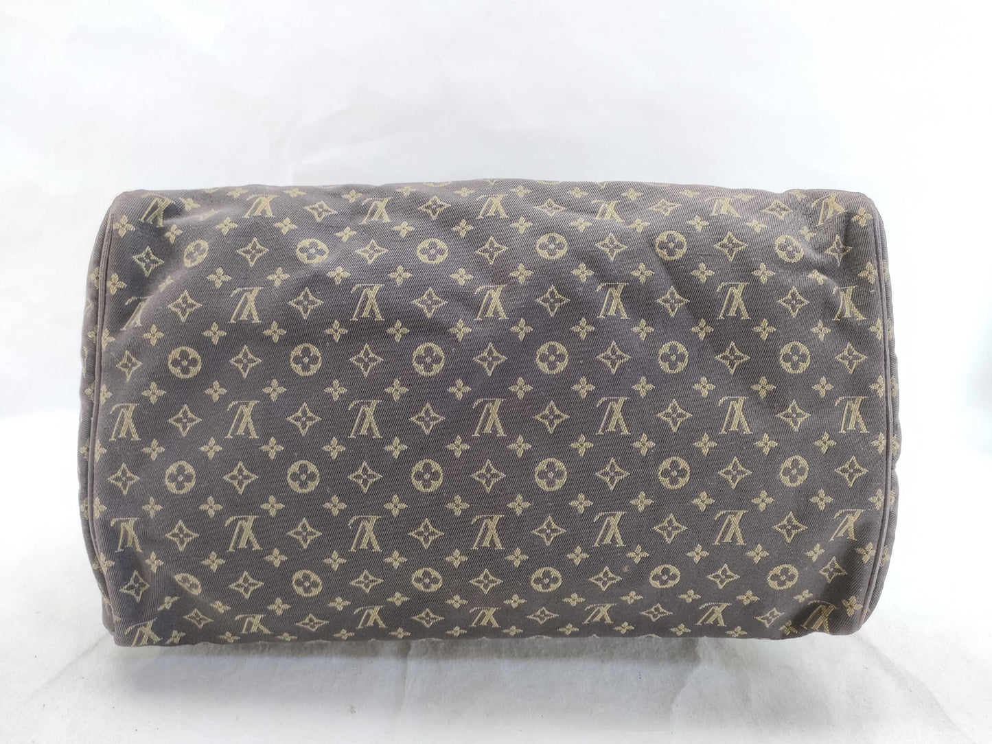 LOUIS VUITTON Monogram Mini ID - Louis Vuitton Monogram Mini Lin Speedy 30 Boston Bag M95224