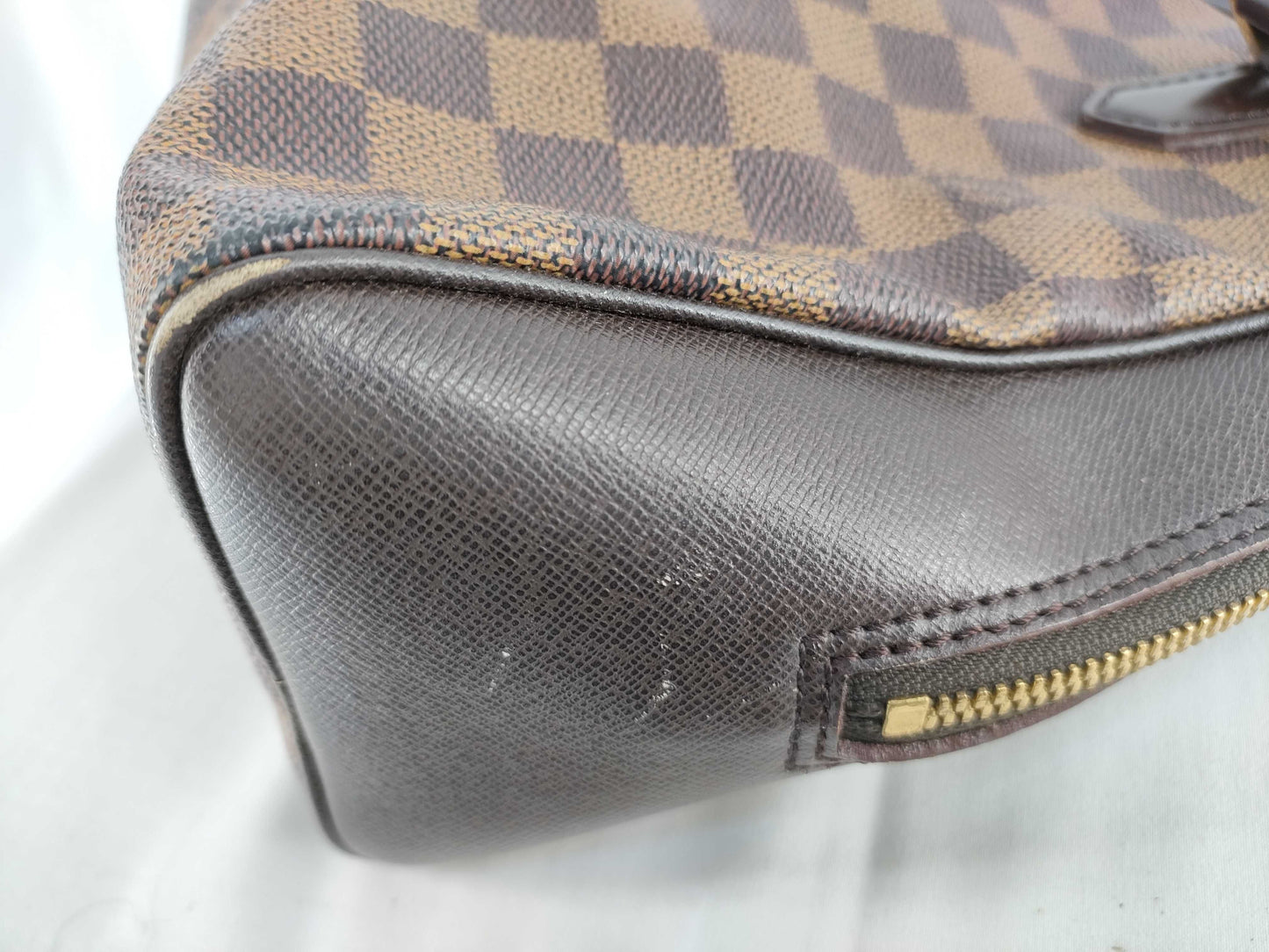 LOUIS VUITTON N51150 Damier Brera Handbag VI0918 Brown