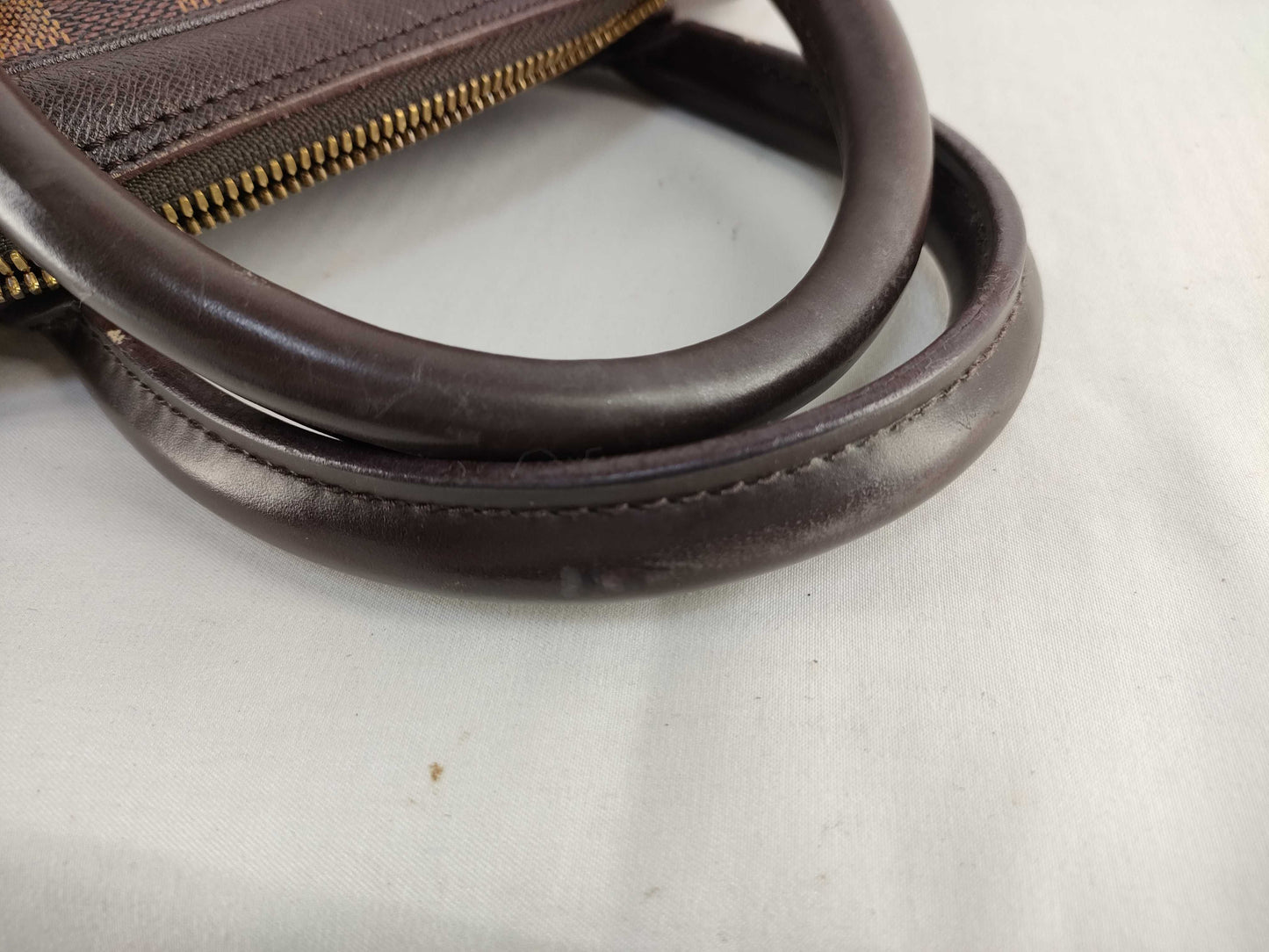 LOUIS VUITTON N51150 Damier Brera Handbag VI0918 Brown