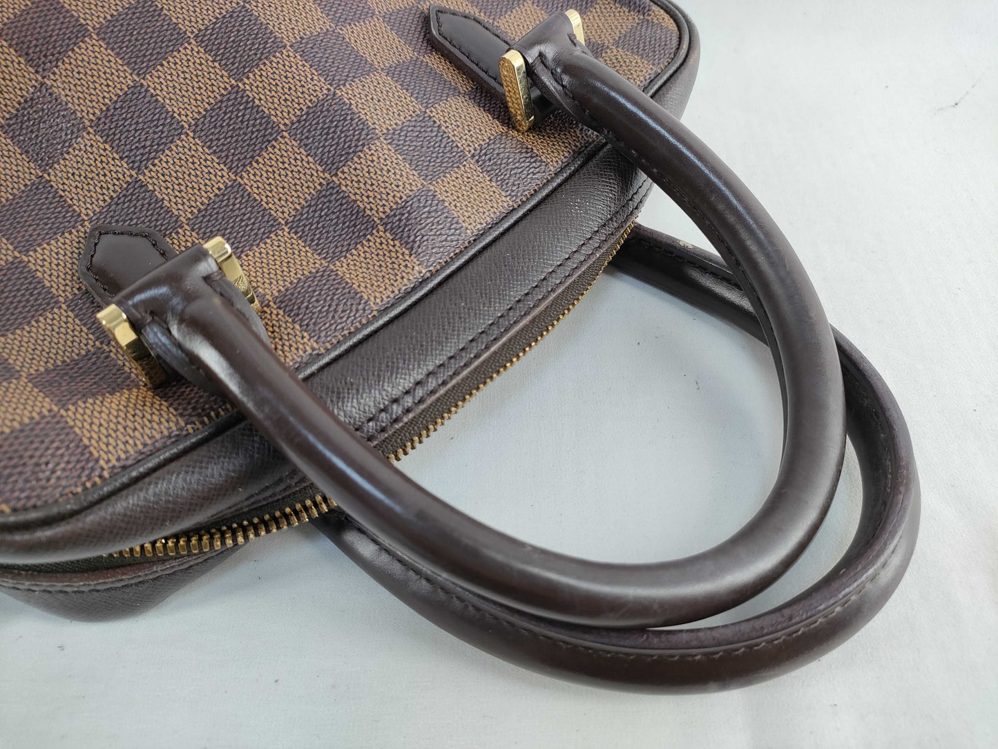 LOUIS VUITTON N51150 Damier Brera Handbag VI0918 Brown